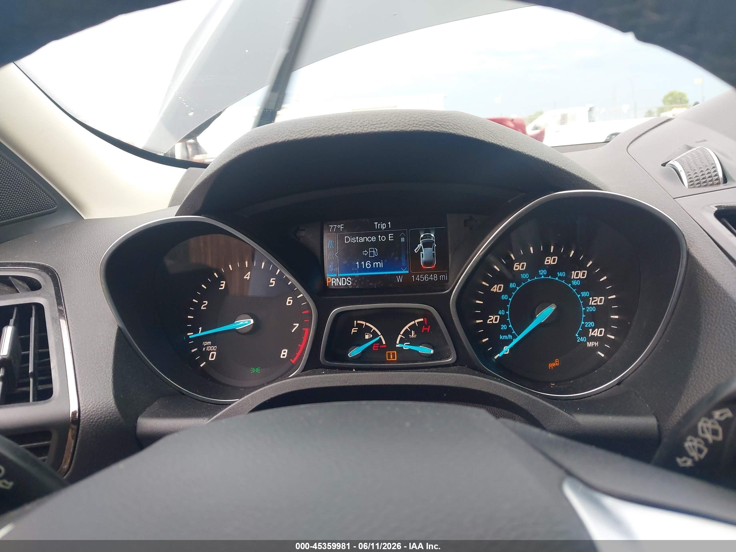 2015 Ford Escape Titanium Black vin: 1FMCU9J93FUB92675