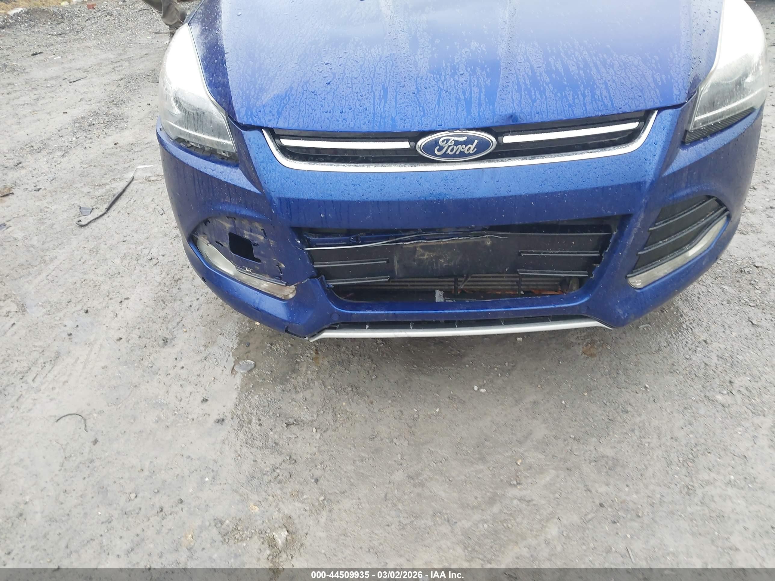 2015 Ford Escape Titanium Blue vin: 1FMCU9J93FUC21365