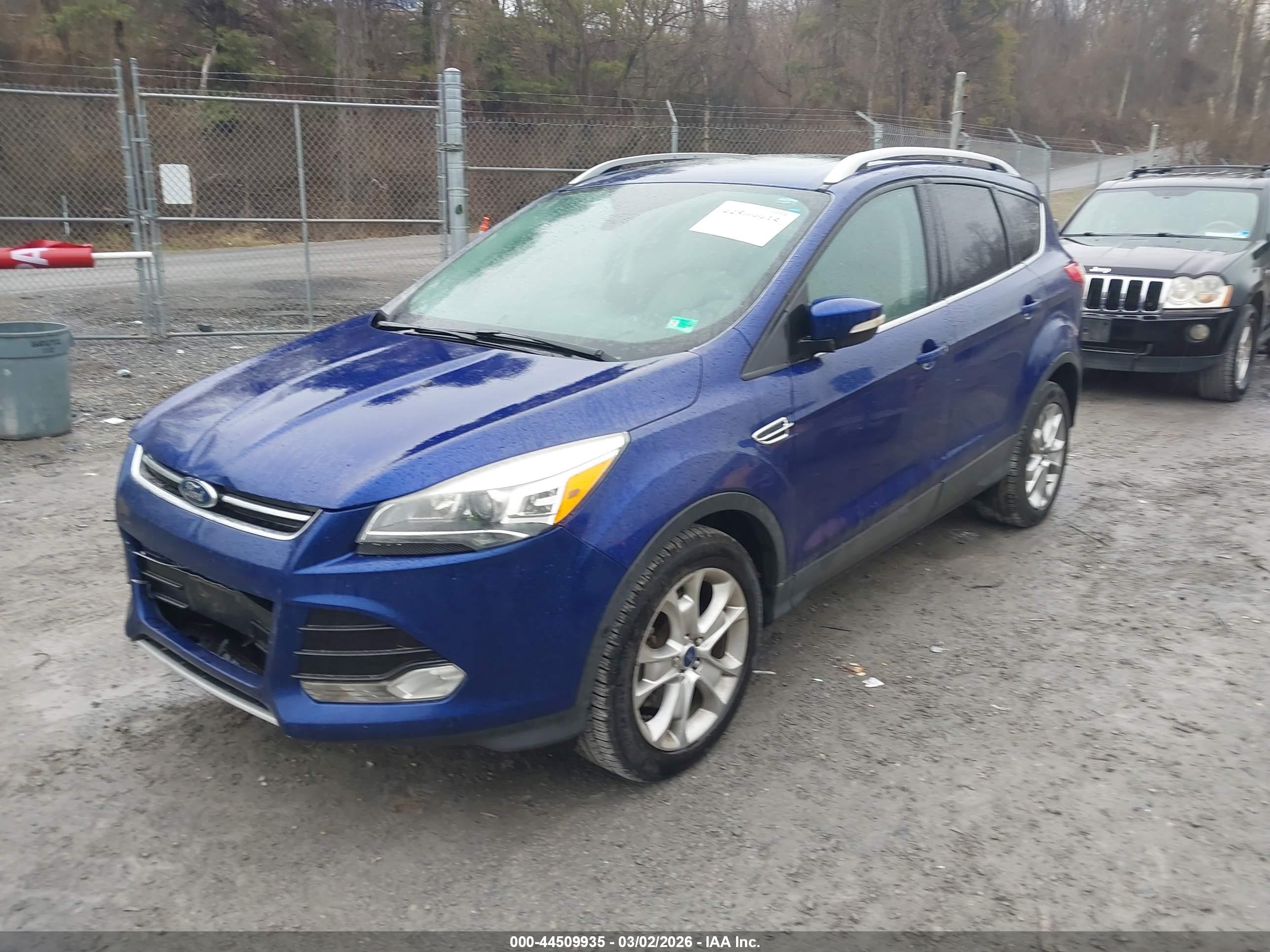 2015 Ford Escape Titanium Blue vin: 1FMCU9J93FUC21365