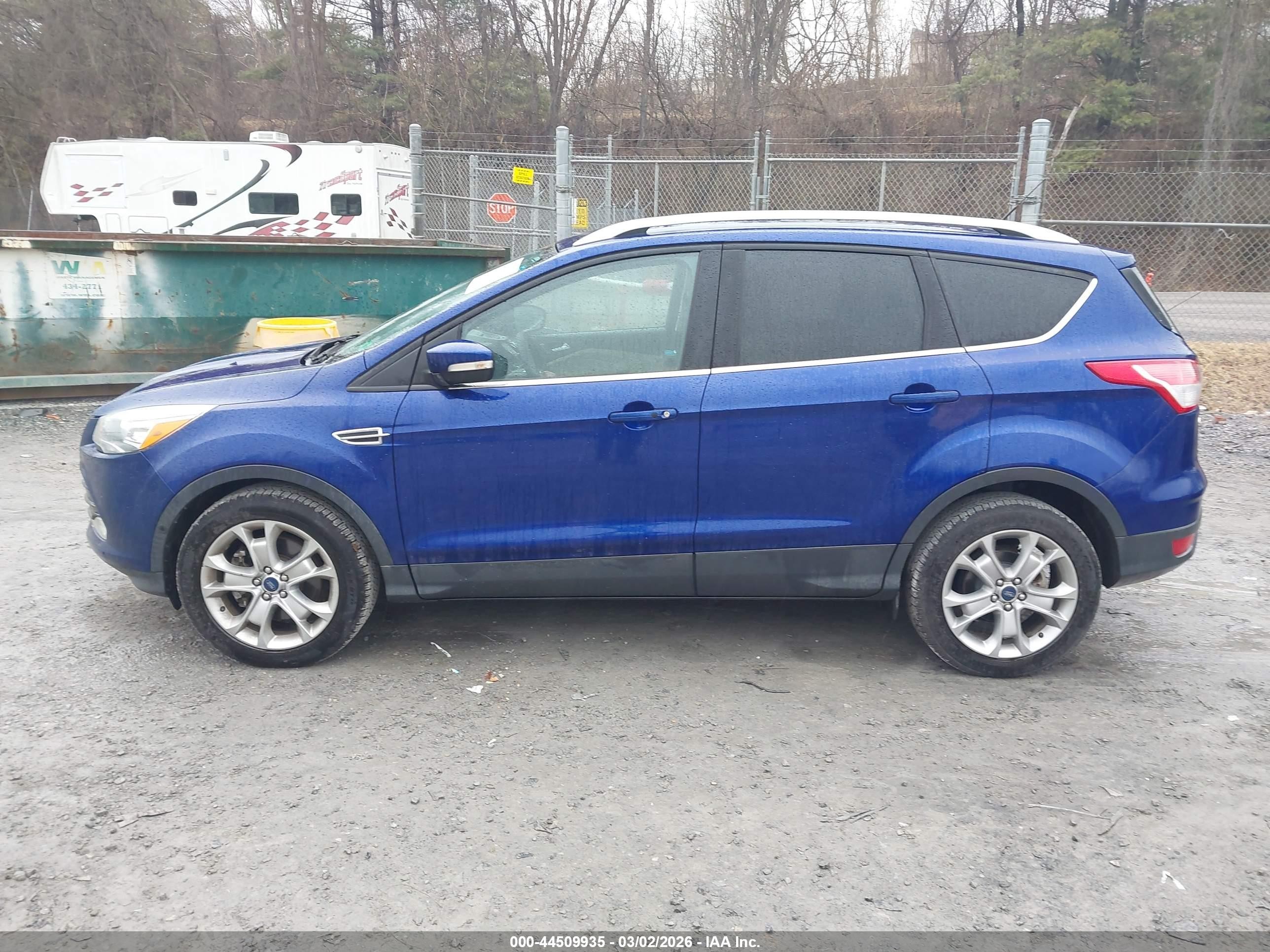 2015 Ford Escape Titanium Blue vin: 1FMCU9J93FUC21365