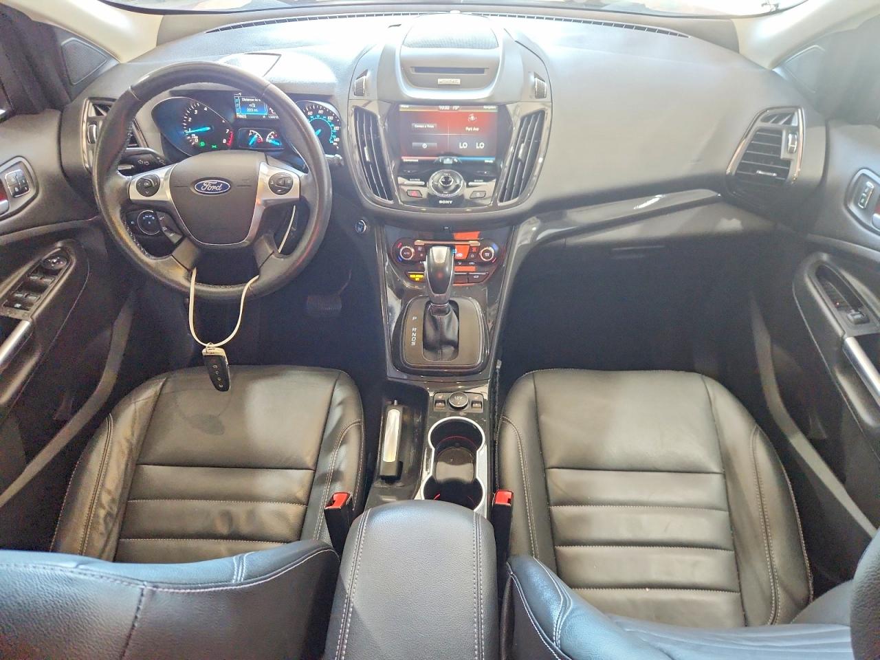 2015 Ford Escape Titanium Red vin: 1FMCU9J93FUC52972