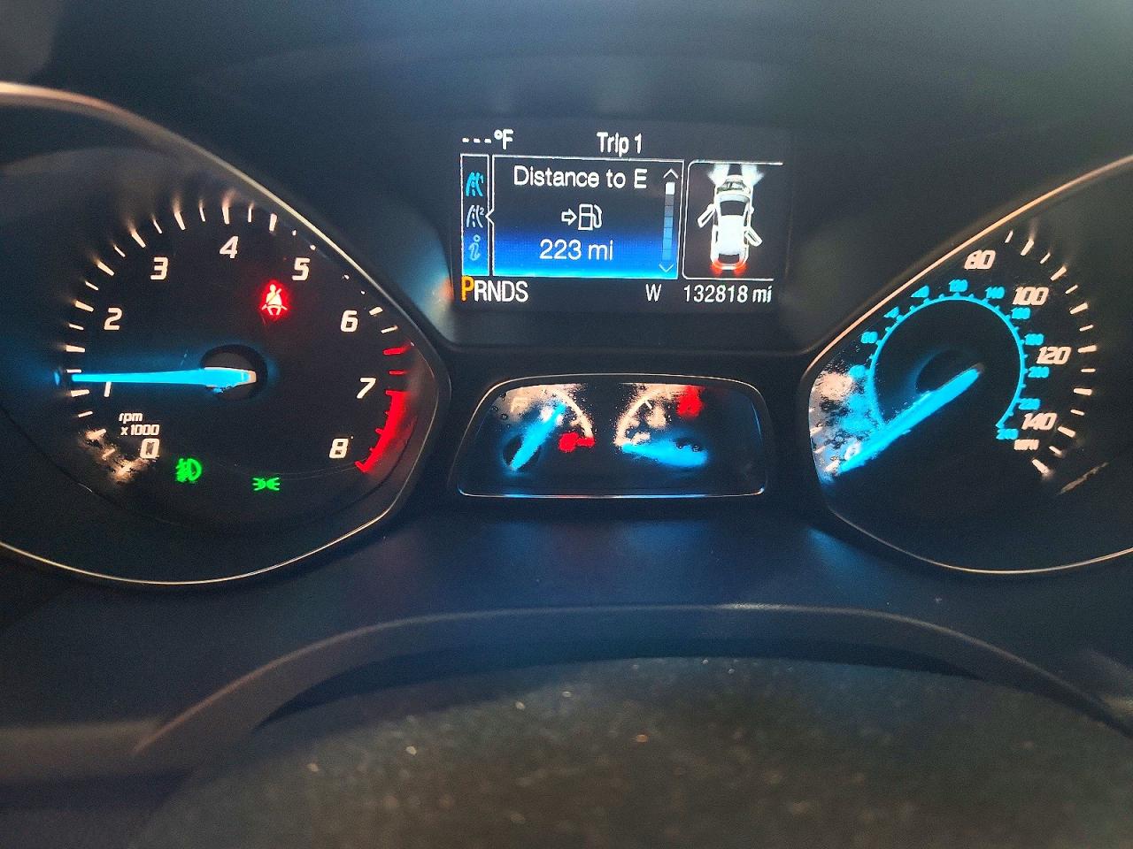 2015 Ford Escape Titanium Red vin: 1FMCU9J93FUC52972