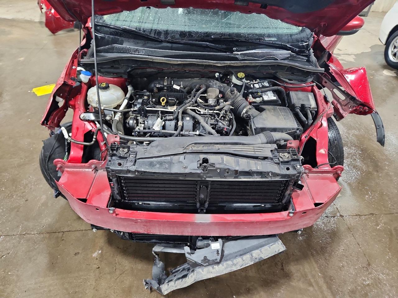 2020 Ford Escape Titanium Red vin: 1FMCU9J93LUC64969