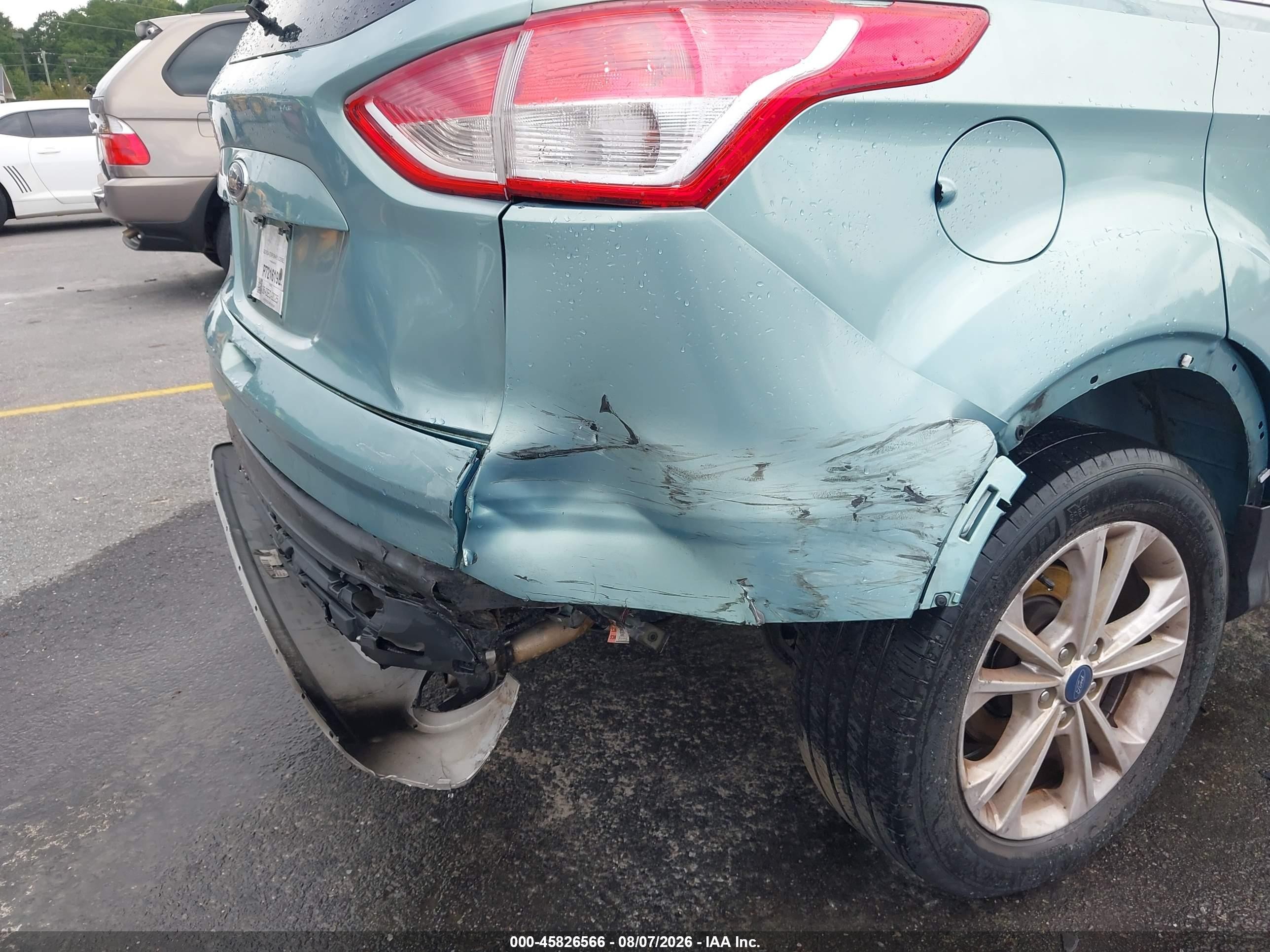 2013 Ford Escape Titanium Teal vin: 1FMCU9J94DUB13088