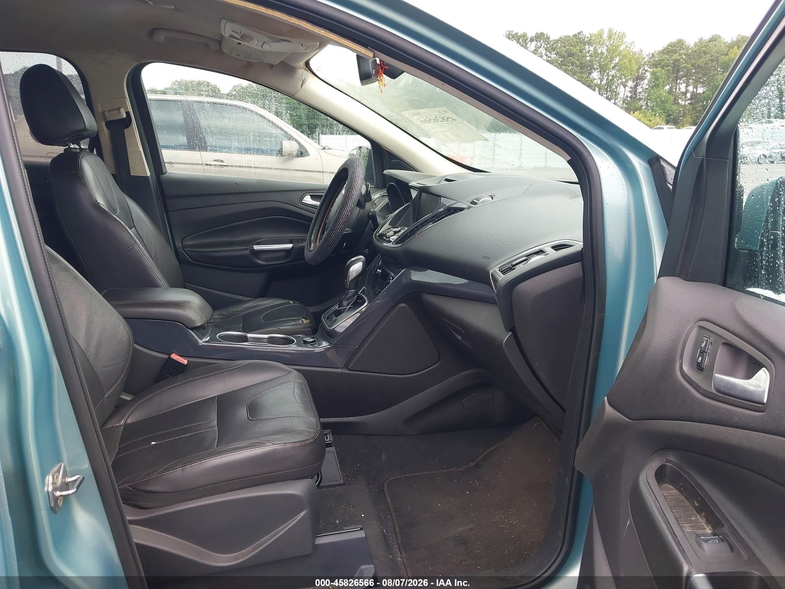 2013 Ford Escape Titanium Teal vin: 1FMCU9J94DUB13088
