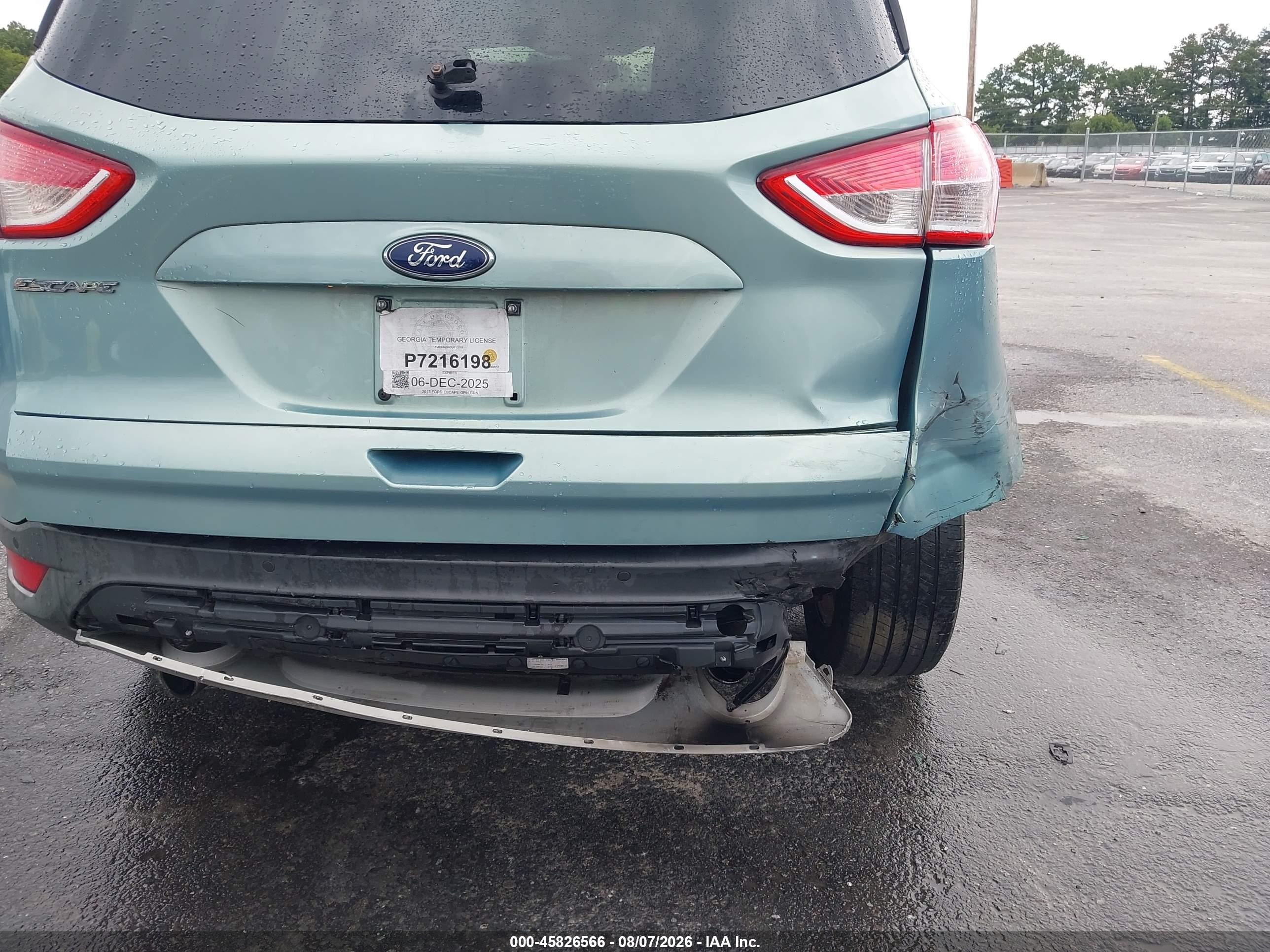 2013 Ford Escape Titanium Teal vin: 1FMCU9J94DUB13088