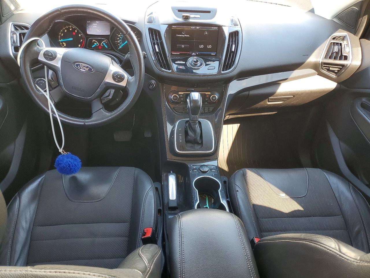 2013 Ford Escape Titanium White vin: 1FMCU9J94DUB20445