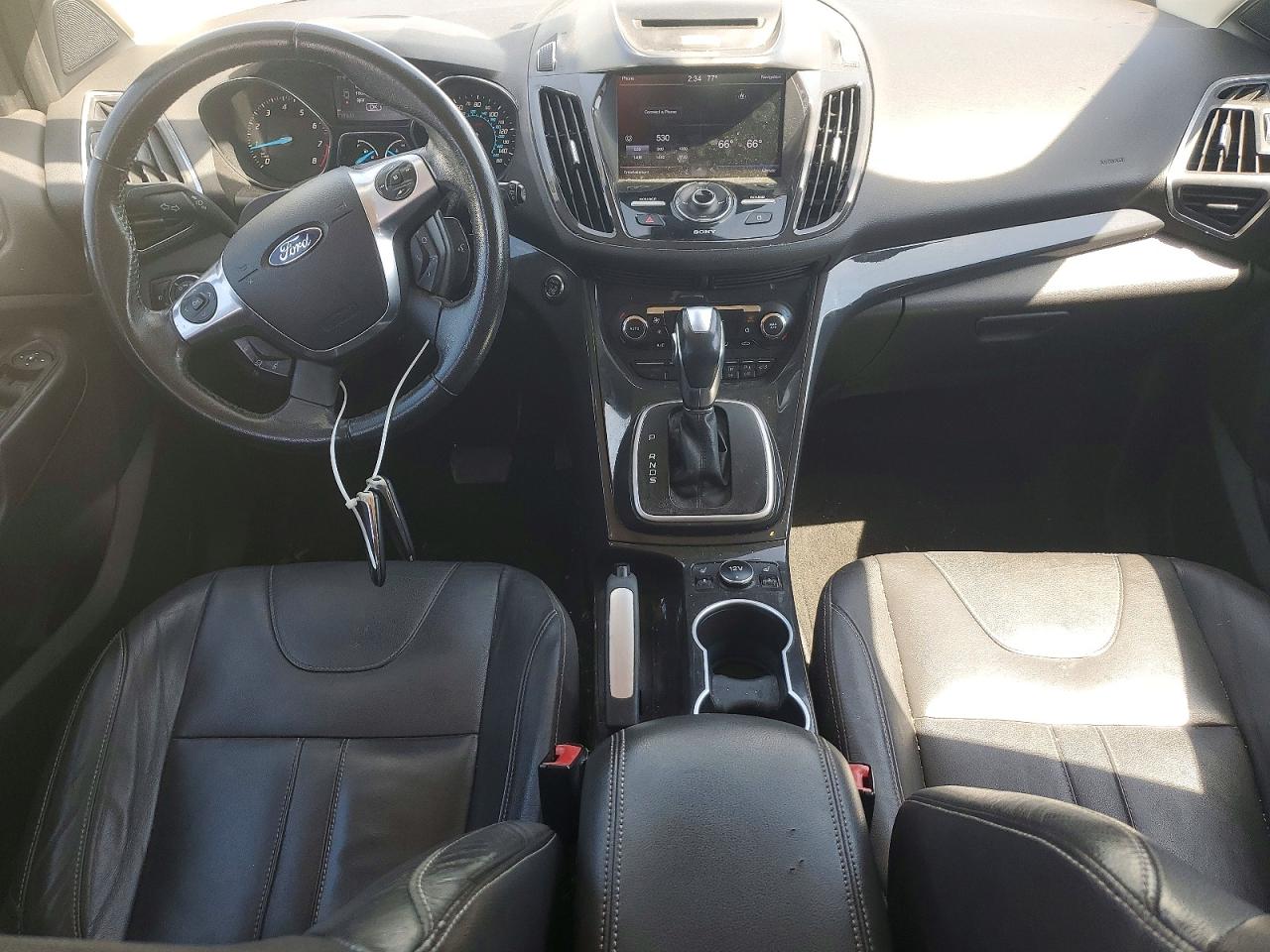 2013 Ford Escape Titanium Silver vin: 1FMCU9J94DUB52246