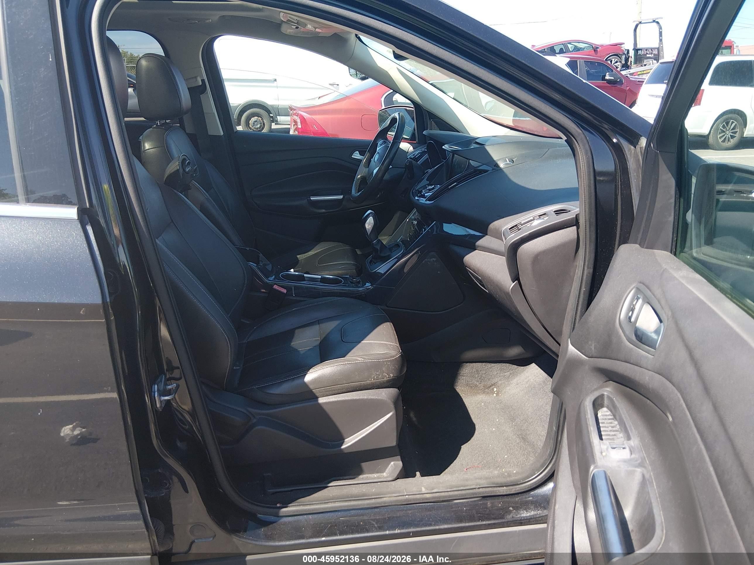 2013 Ford Escape Titanium Black vin: 1FMCU9J94DUB76692