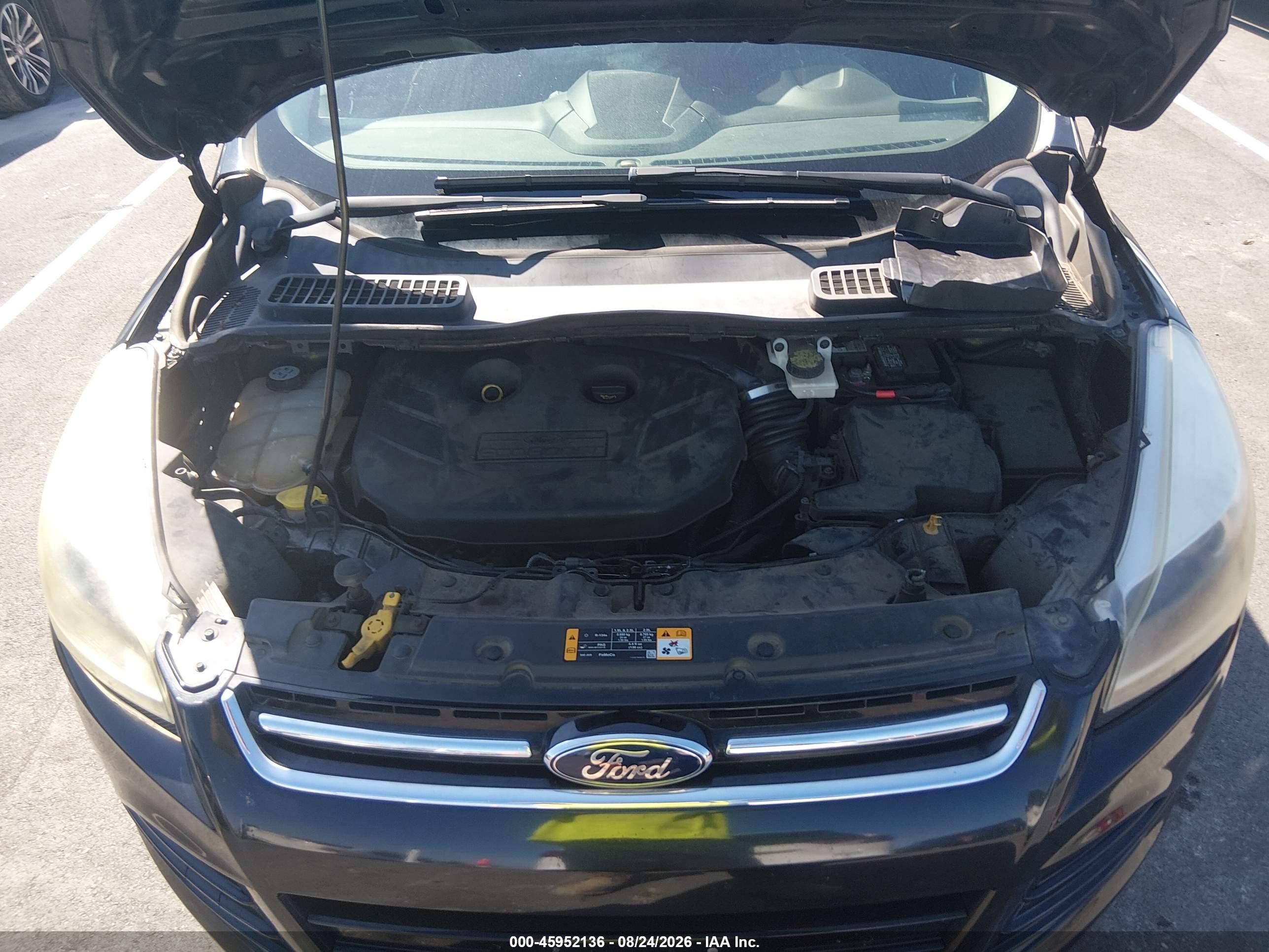 2013 Ford Escape Titanium Black vin: 1FMCU9J94DUB76692