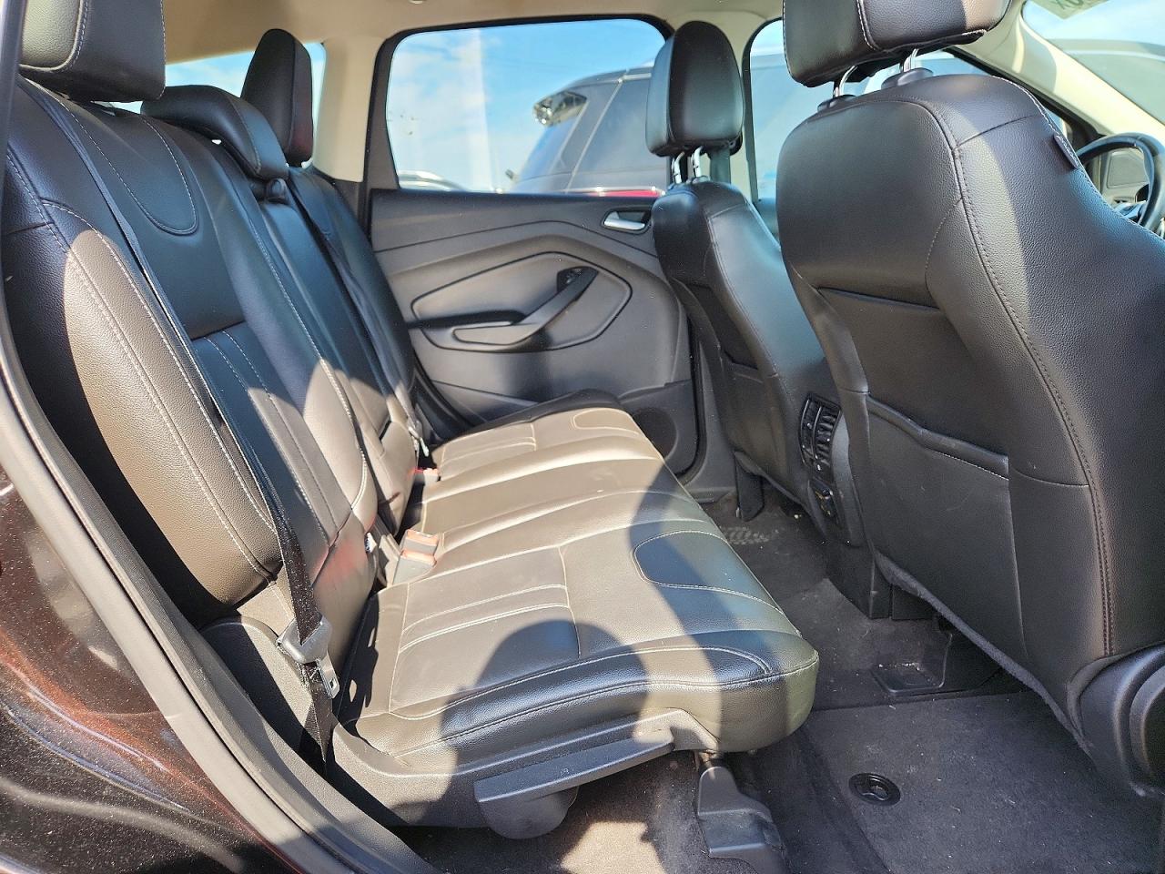 2013 Ford Escape Titanium Черный vin: 1FMCU9J94DUD16093