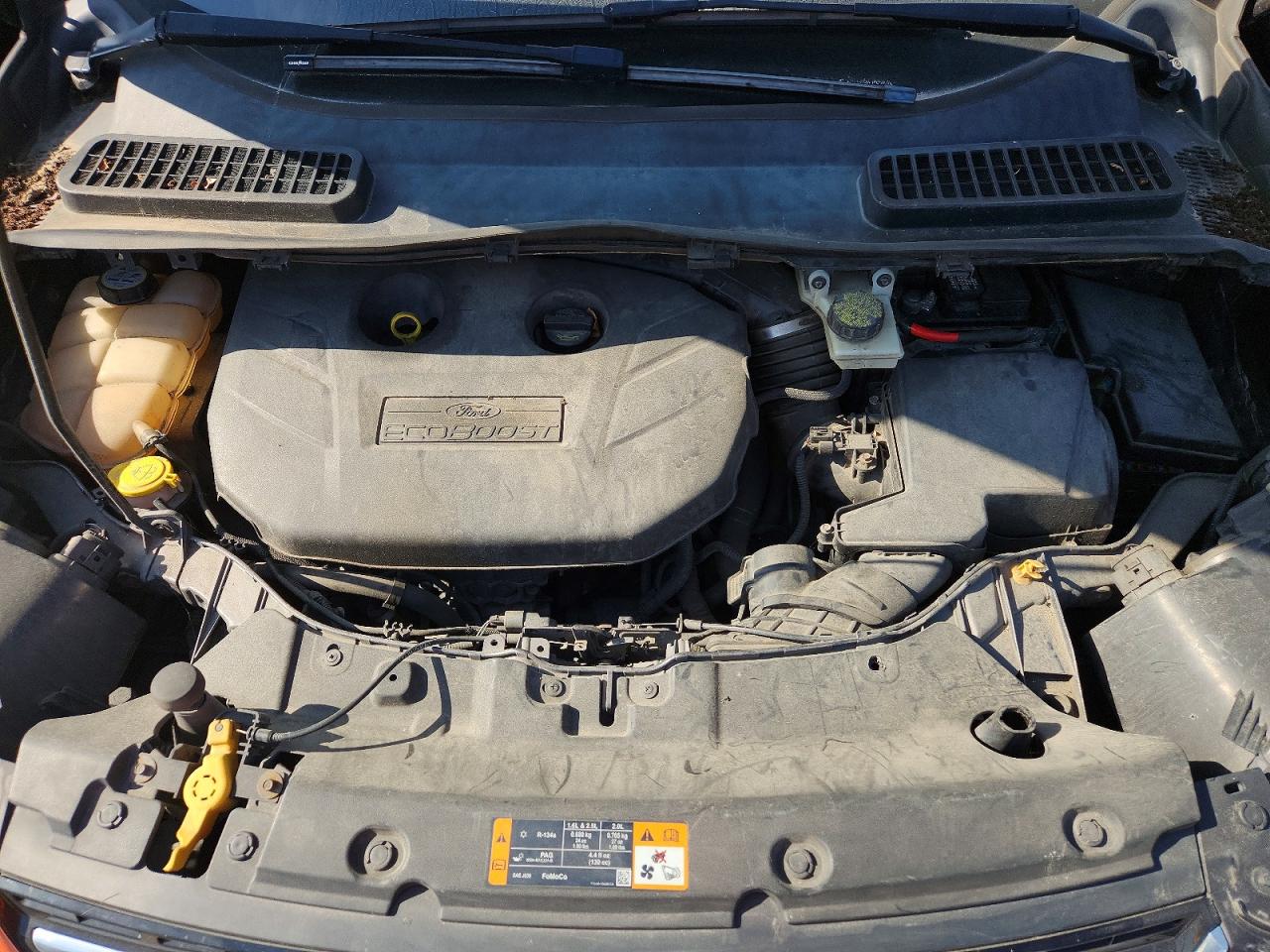 2013 Ford Escape Titanium Черный vin: 1FMCU9J94DUD16093