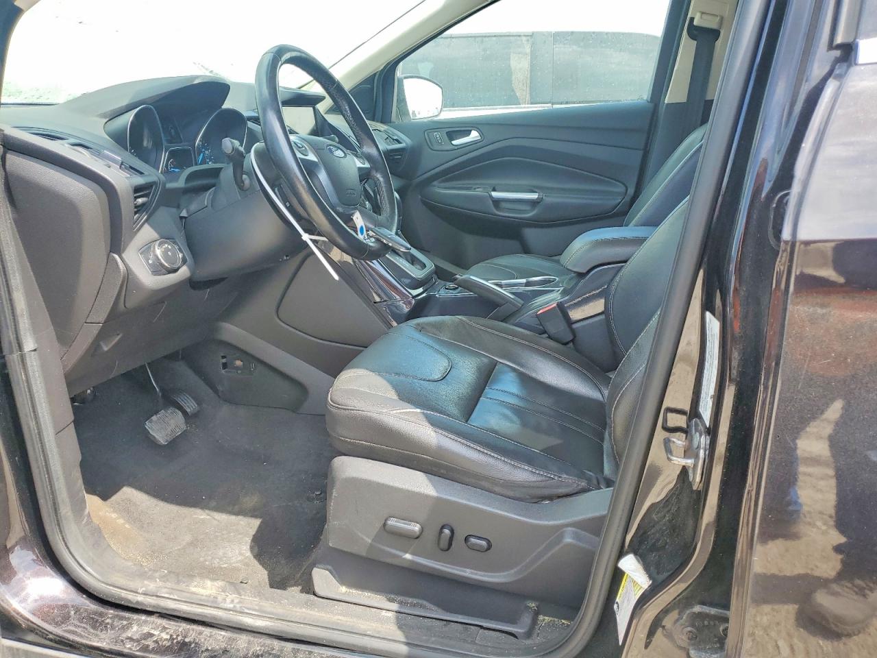2013 Ford Escape Titanium Черный vin: 1FMCU9J94DUD16093