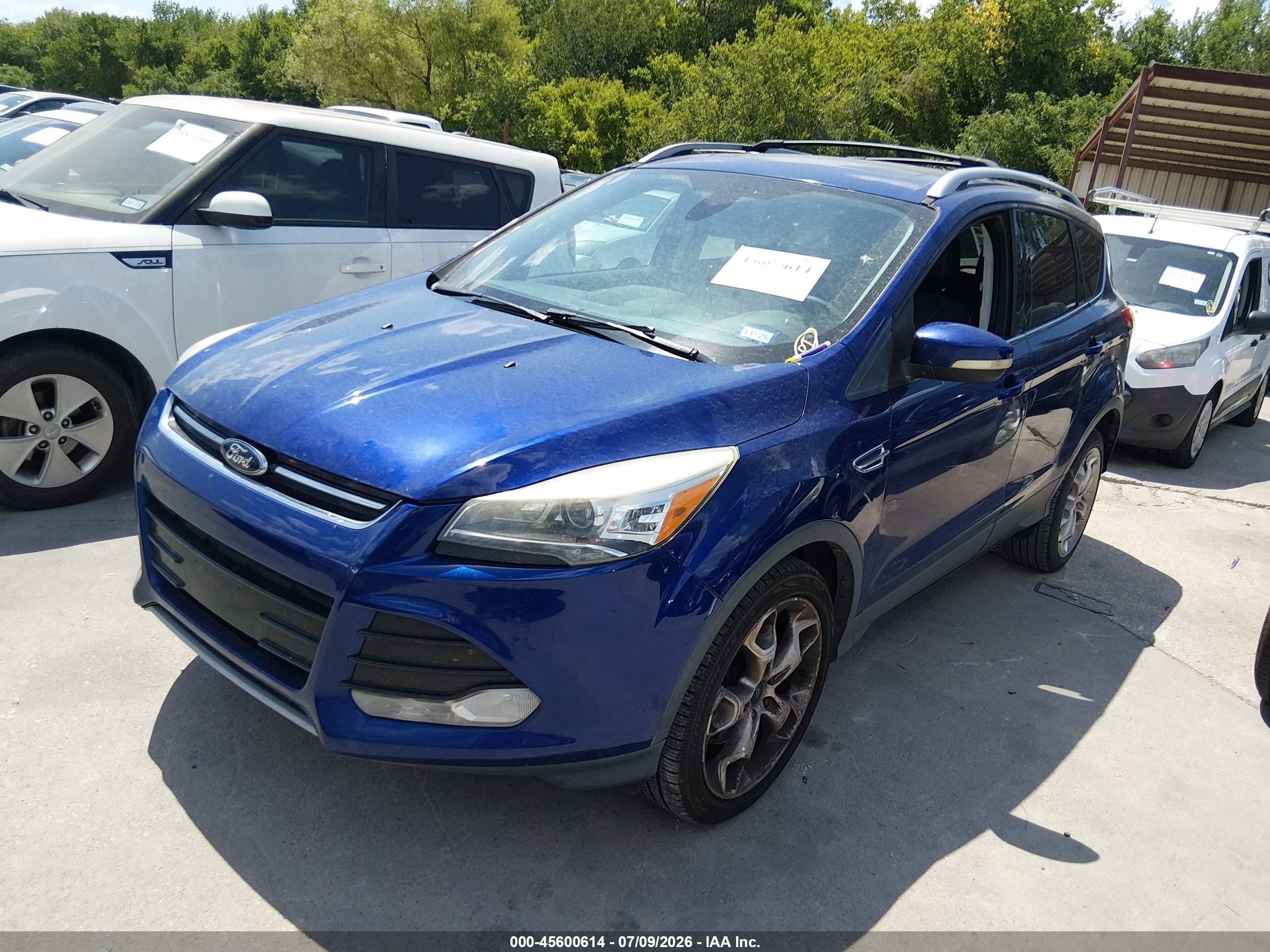 2013 Ford Escape Titanium Blue vin: 1FMCU9J94DUD53905