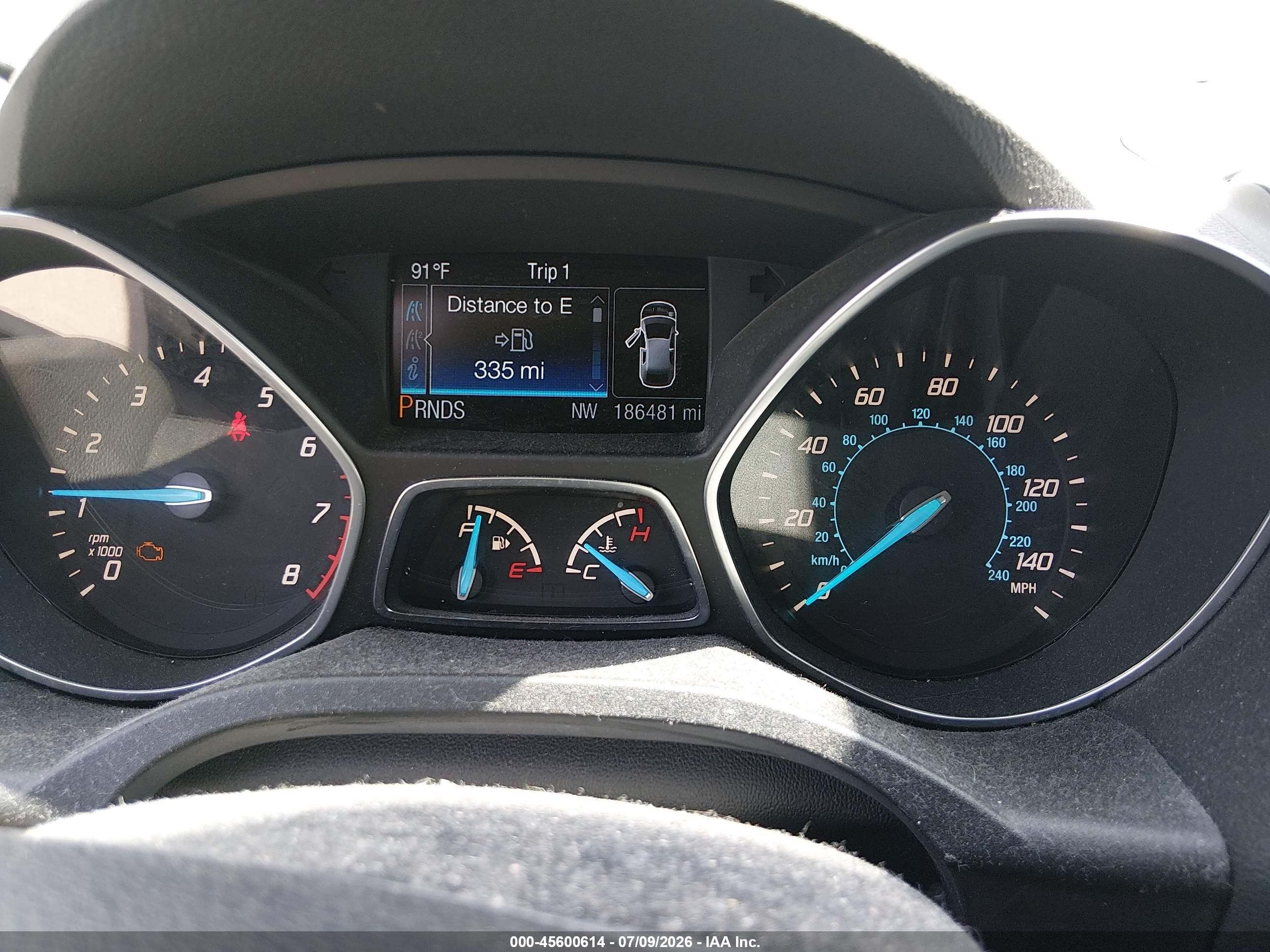 2013 Ford Escape Titanium Blue vin: 1FMCU9J94DUD53905