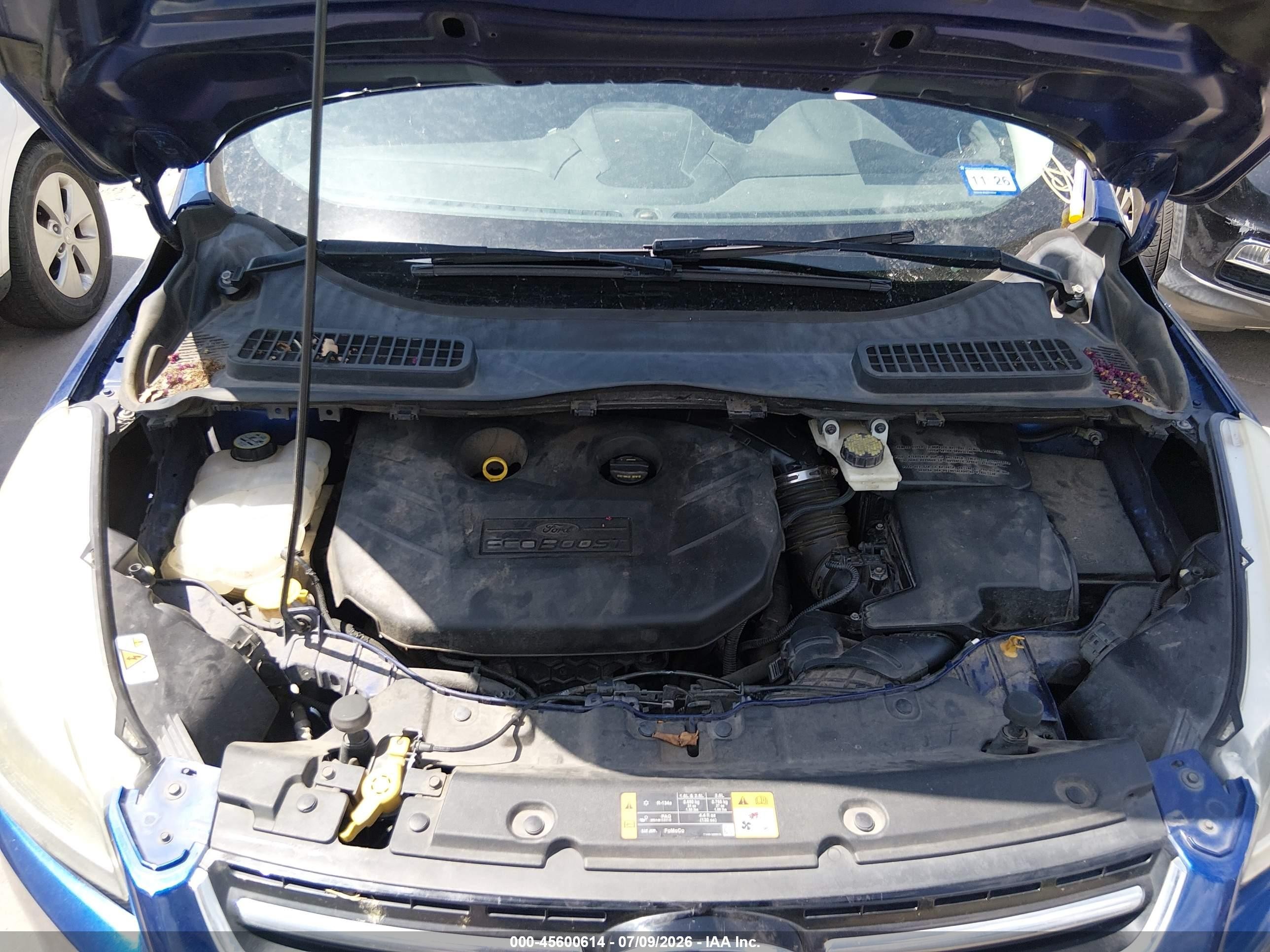 2013 Ford Escape Titanium Blue vin: 1FMCU9J94DUD53905
