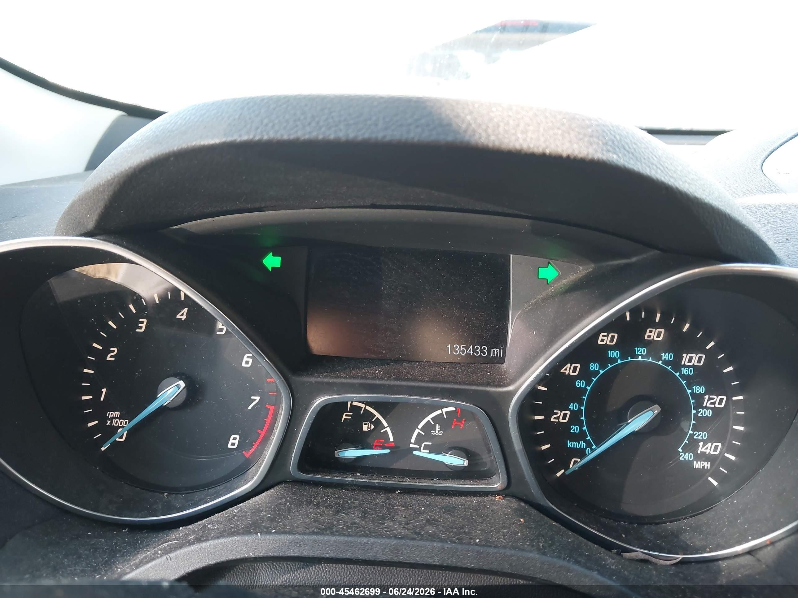 2014 Ford Escape Titanium Белый vin: 1FMCU9J94EUB11682