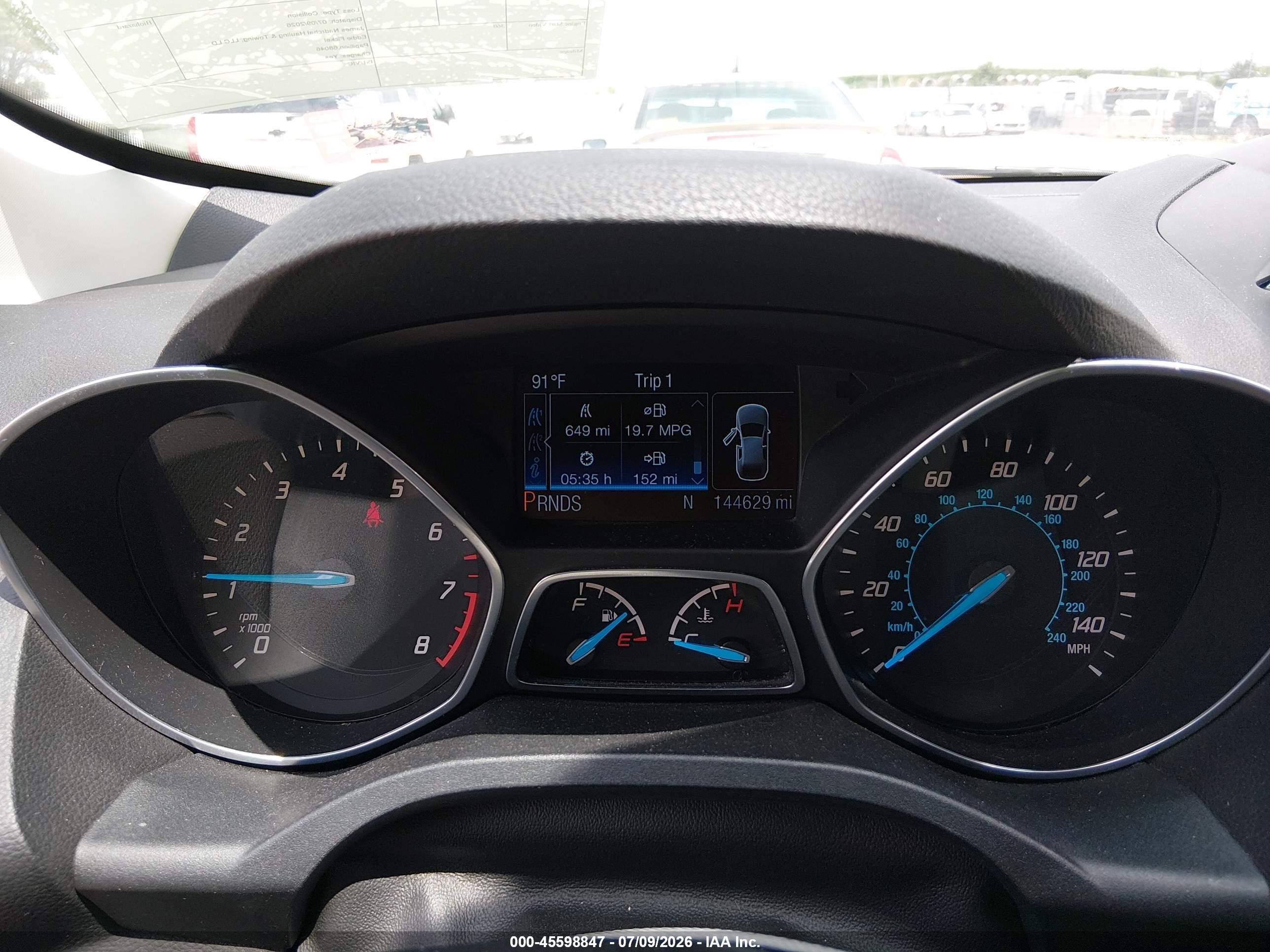 2014 Ford Escape Titanium Orange vin: 1FMCU9J94EUB14629