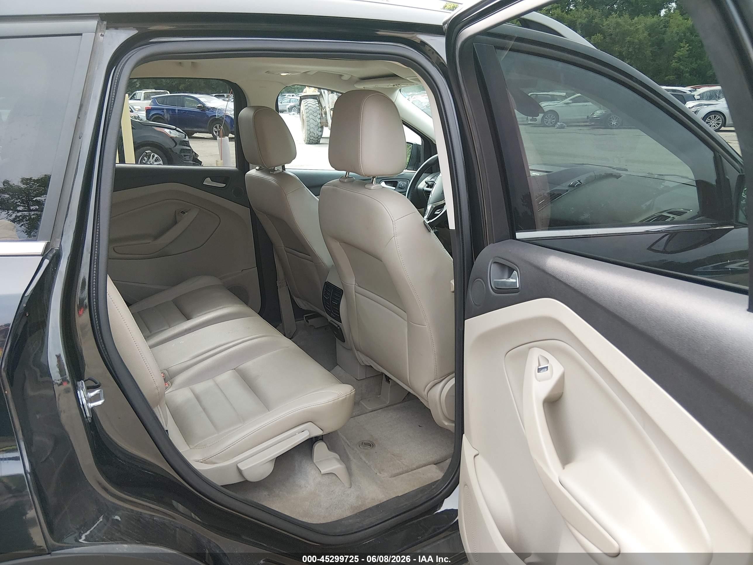 2014 Ford Escape Titanium Black vin: 1FMCU9J94EUB79609