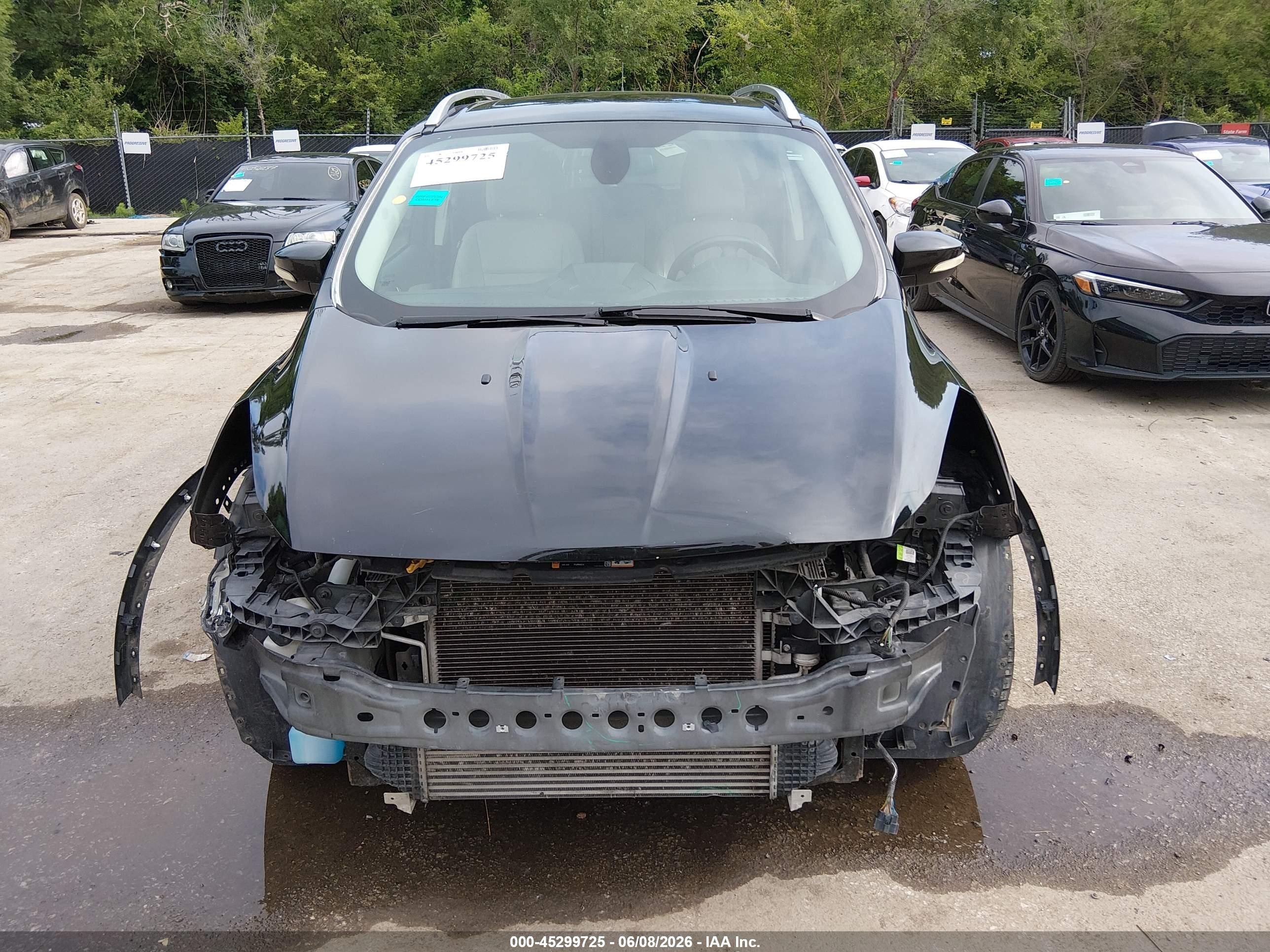 2014 Ford Escape Titanium Black vin: 1FMCU9J94EUB79609