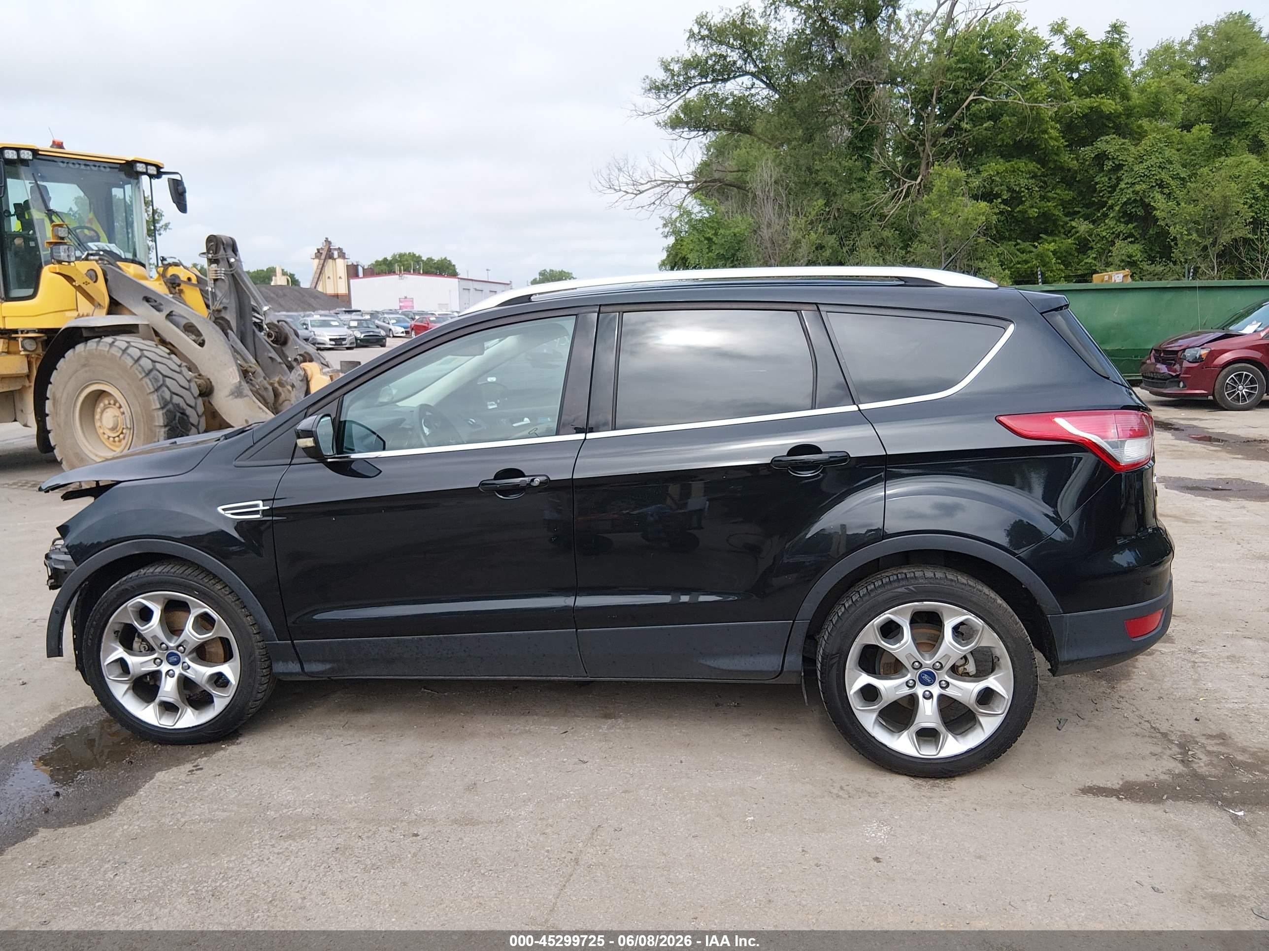 2014 Ford Escape Titanium Black vin: 1FMCU9J94EUB79609
