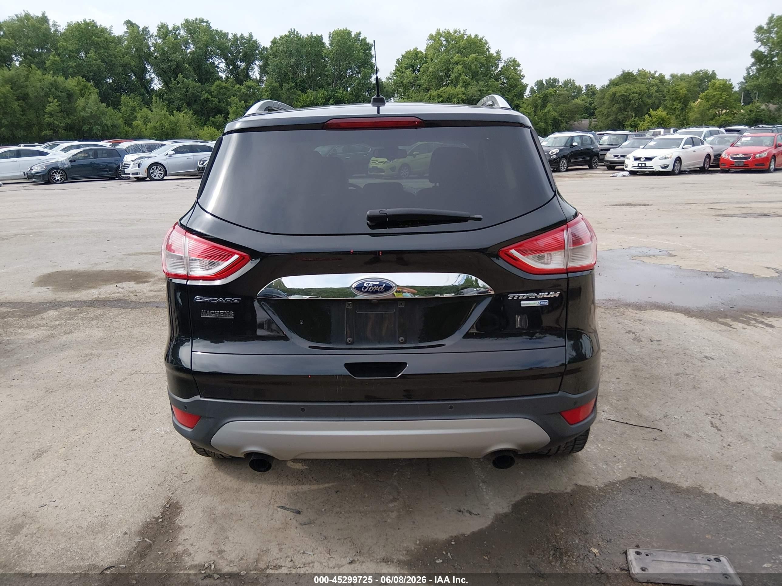 2014 Ford Escape Titanium Black vin: 1FMCU9J94EUB79609