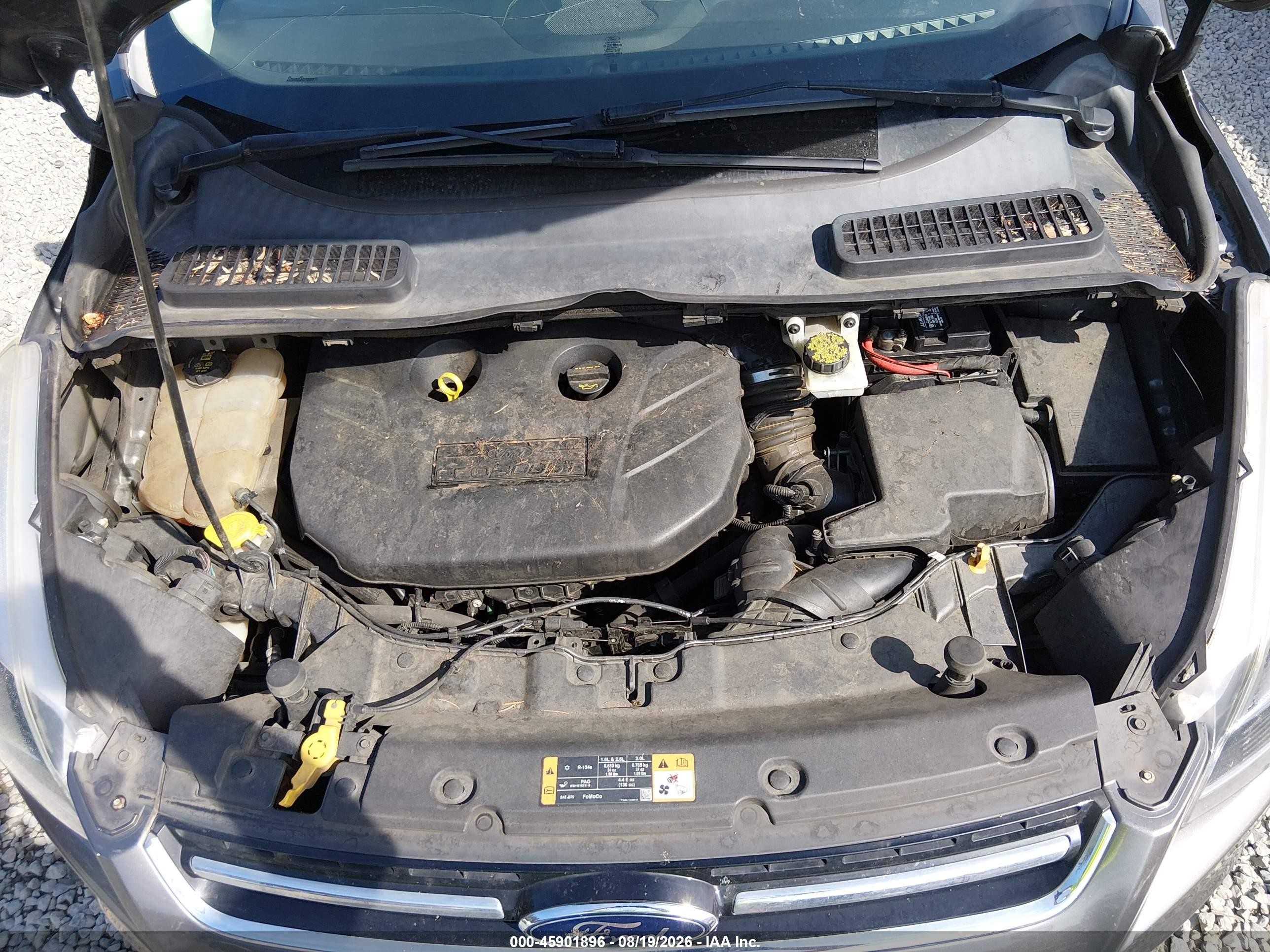 2014 Ford Escape Titanium Gray vin: 1FMCU9J94EUB96720