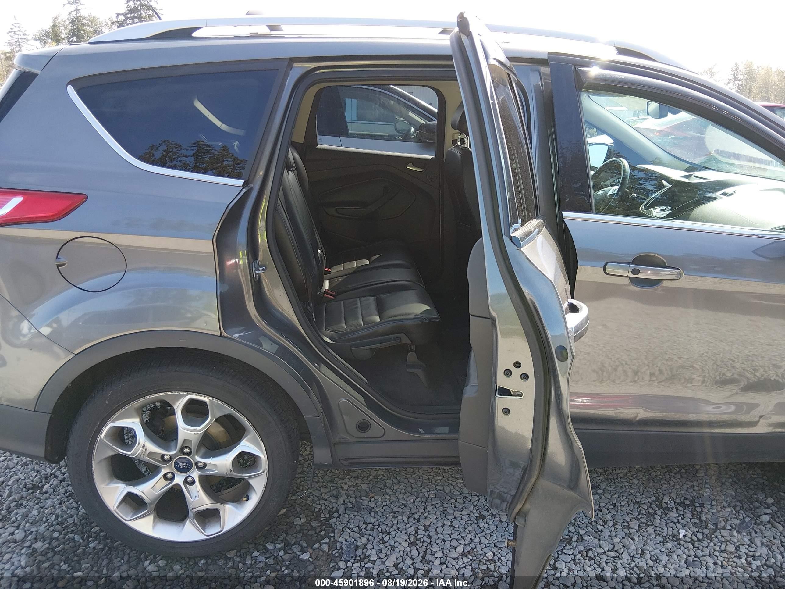 2014 Ford Escape Titanium Gray vin: 1FMCU9J94EUB96720
