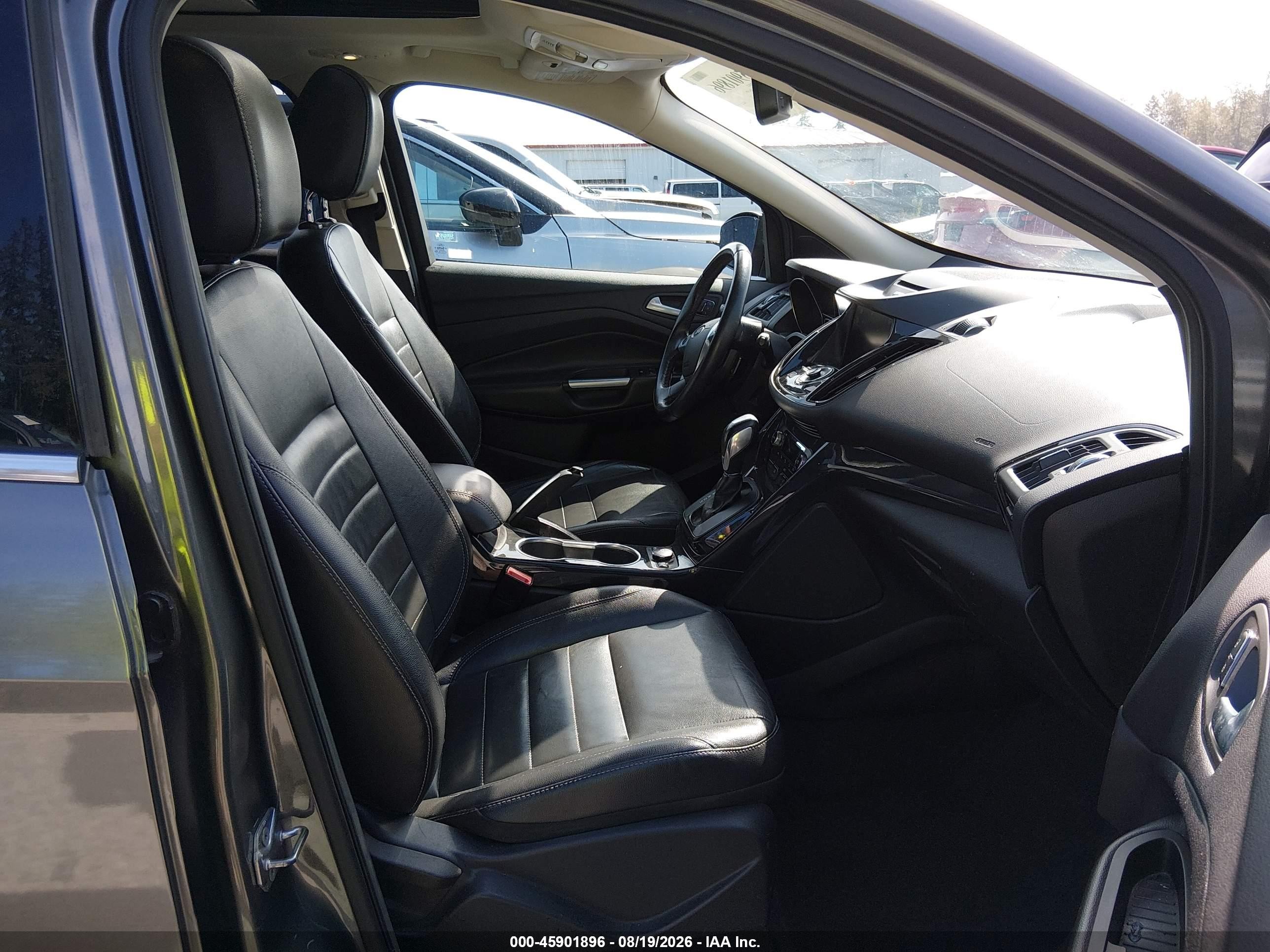 2014 Ford Escape Titanium Gray vin: 1FMCU9J94EUB96720