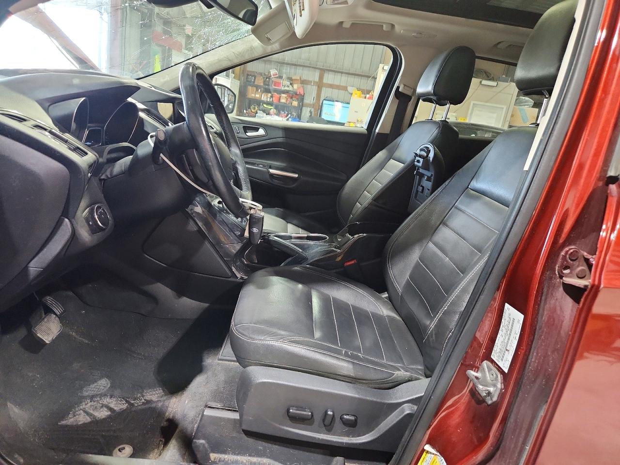 2014 Ford Escape Titanium Оранжевый vin: 1FMCU9J94EUB98094