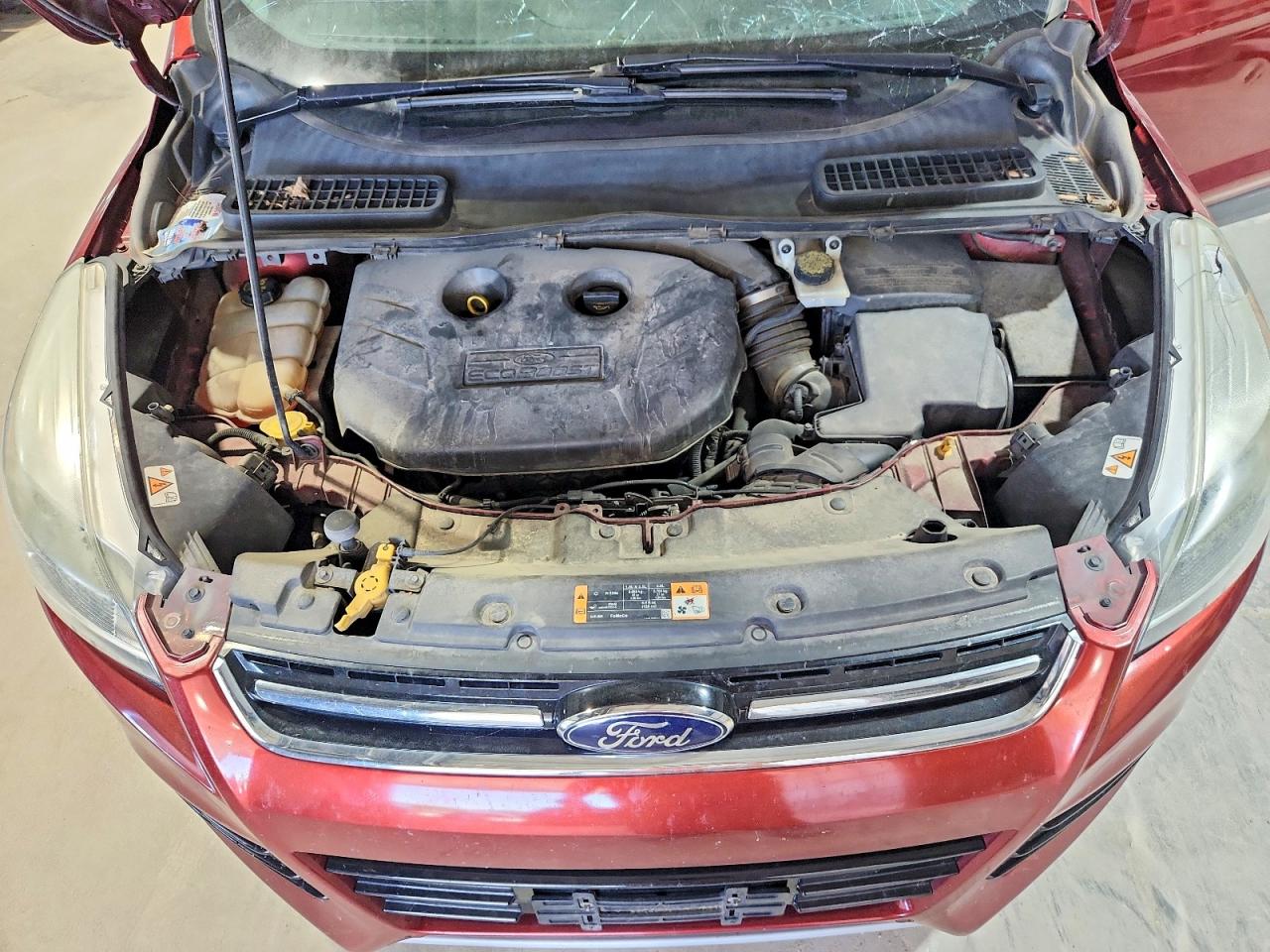 2014 Ford Escape Titanium Оранжевый vin: 1FMCU9J94EUB98094
