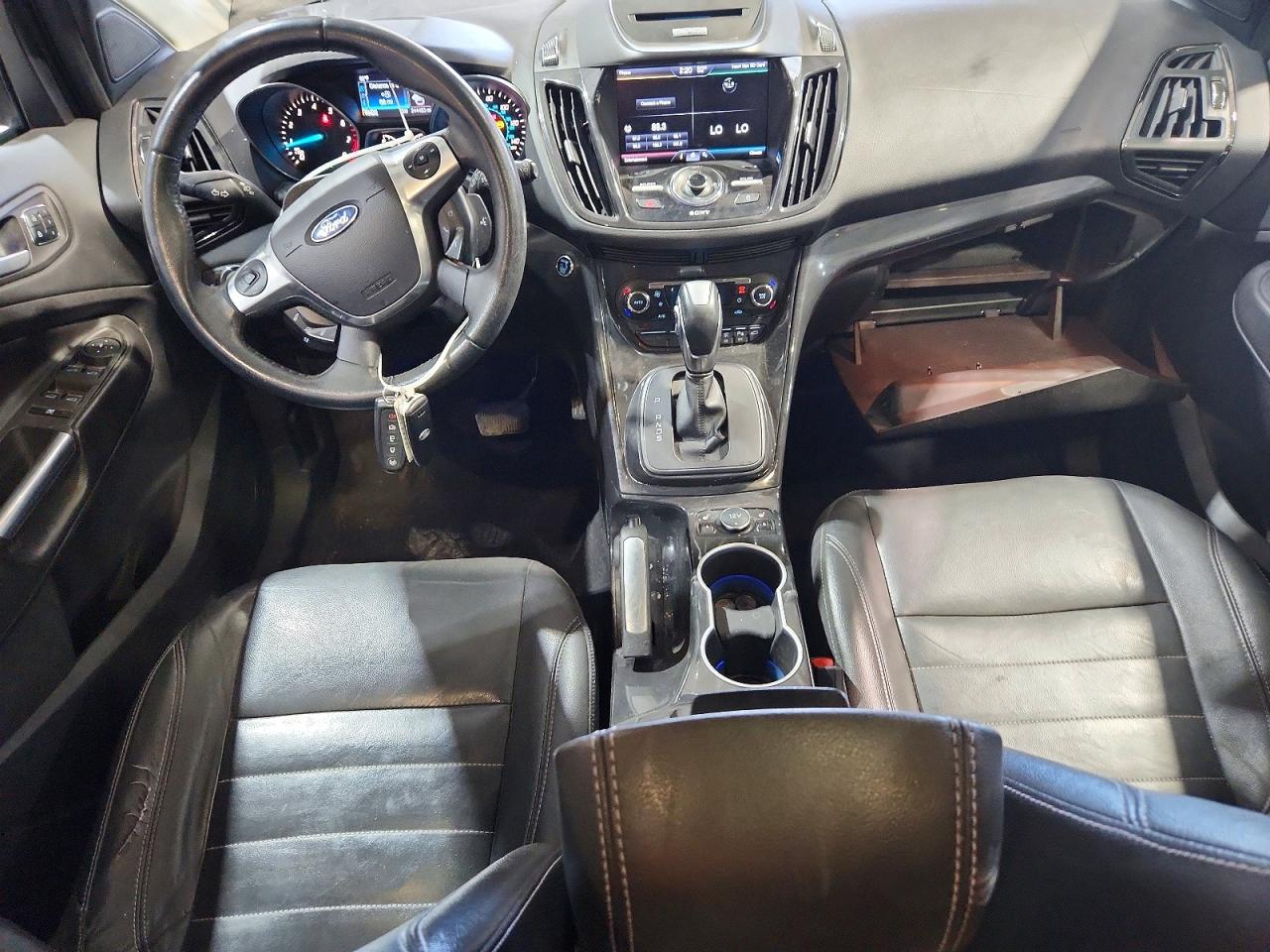 2014 Ford Escape Titanium Оранжевый vin: 1FMCU9J94EUB98094