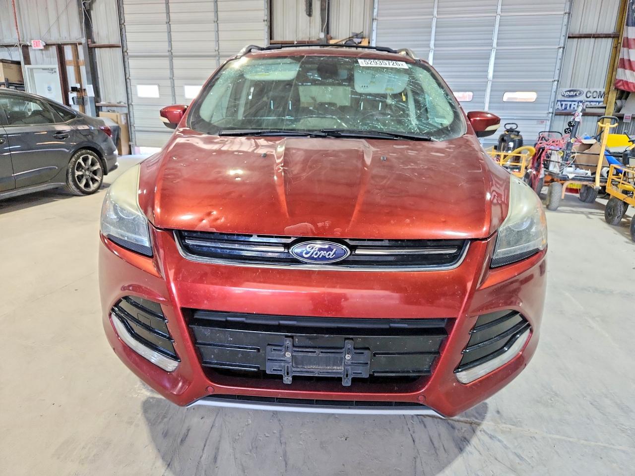 2014 Ford Escape Titanium Оранжевый vin: 1FMCU9J94EUB98094