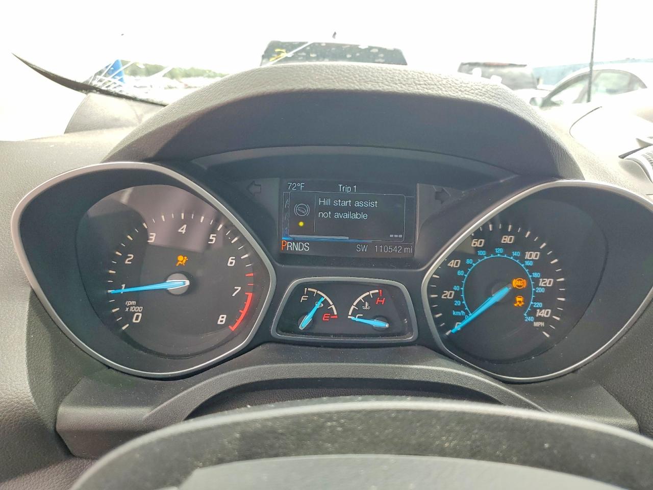 2014 Ford Escape Titanium White vin: 1FMCU9J94EUC20336