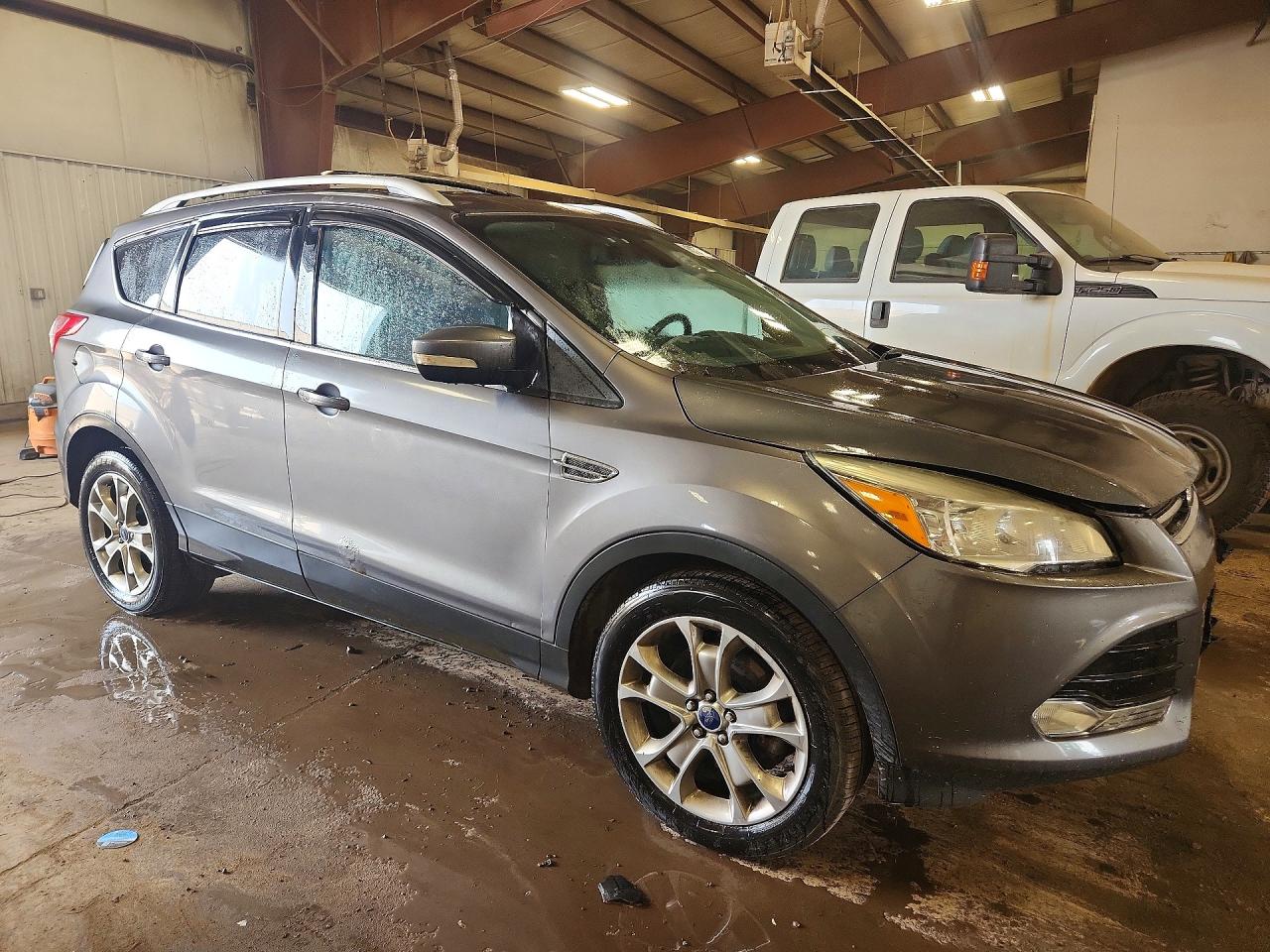 2014 Ford Escape Titanium Gray vin: 1FMCU9J94EUC98986