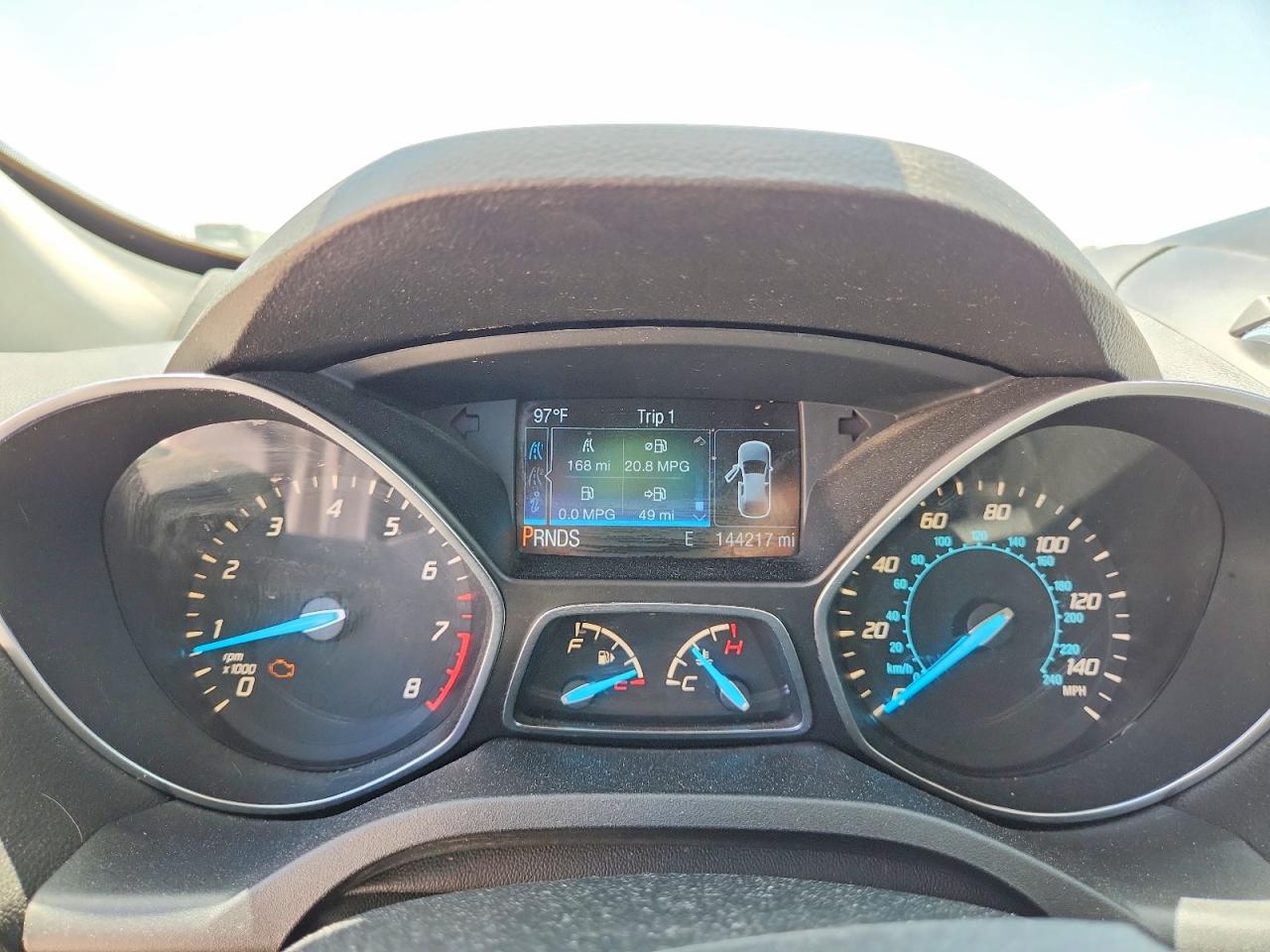 2015 Ford Escape Titanium White vin: 1FMCU9J94FUA06142