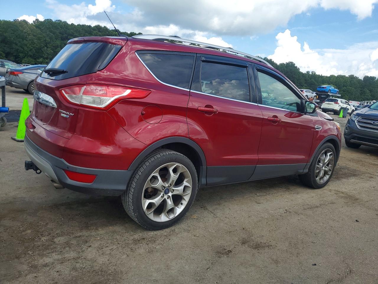 2015 Ford Escape Titanium Red vin: 1FMCU9J94FUA36760
