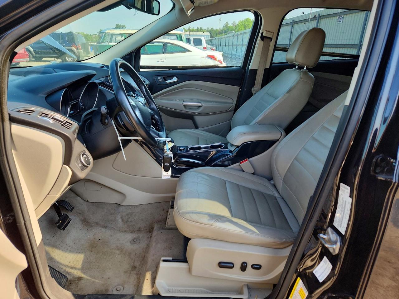 2015 Ford Escape Titanium Black vin: 1FMCU9J94FUB10615