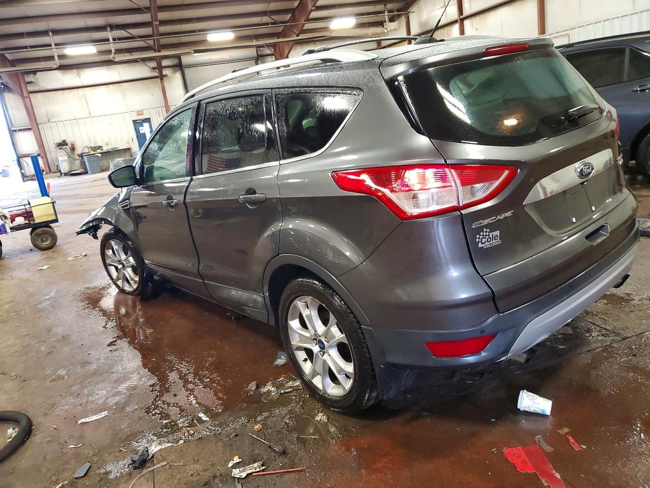 2015 Ford Escape Titanium Gray vin: 1FMCU9J94FUB26670