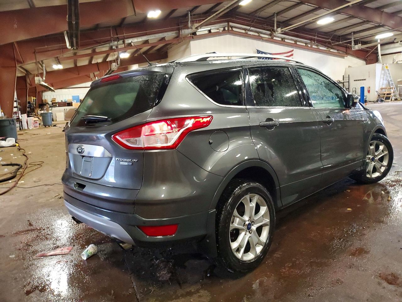2015 Ford Escape Titanium Gray vin: 1FMCU9J94FUB26670
