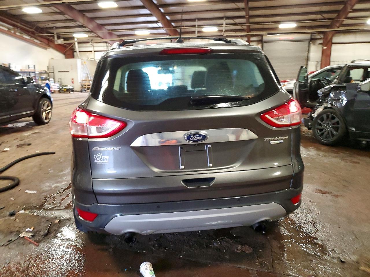 2015 Ford Escape Titanium Gray vin: 1FMCU9J94FUB26670