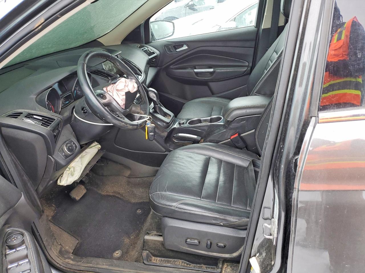 2015 Ford Escape Titanium Gray vin: 1FMCU9J94FUB26670