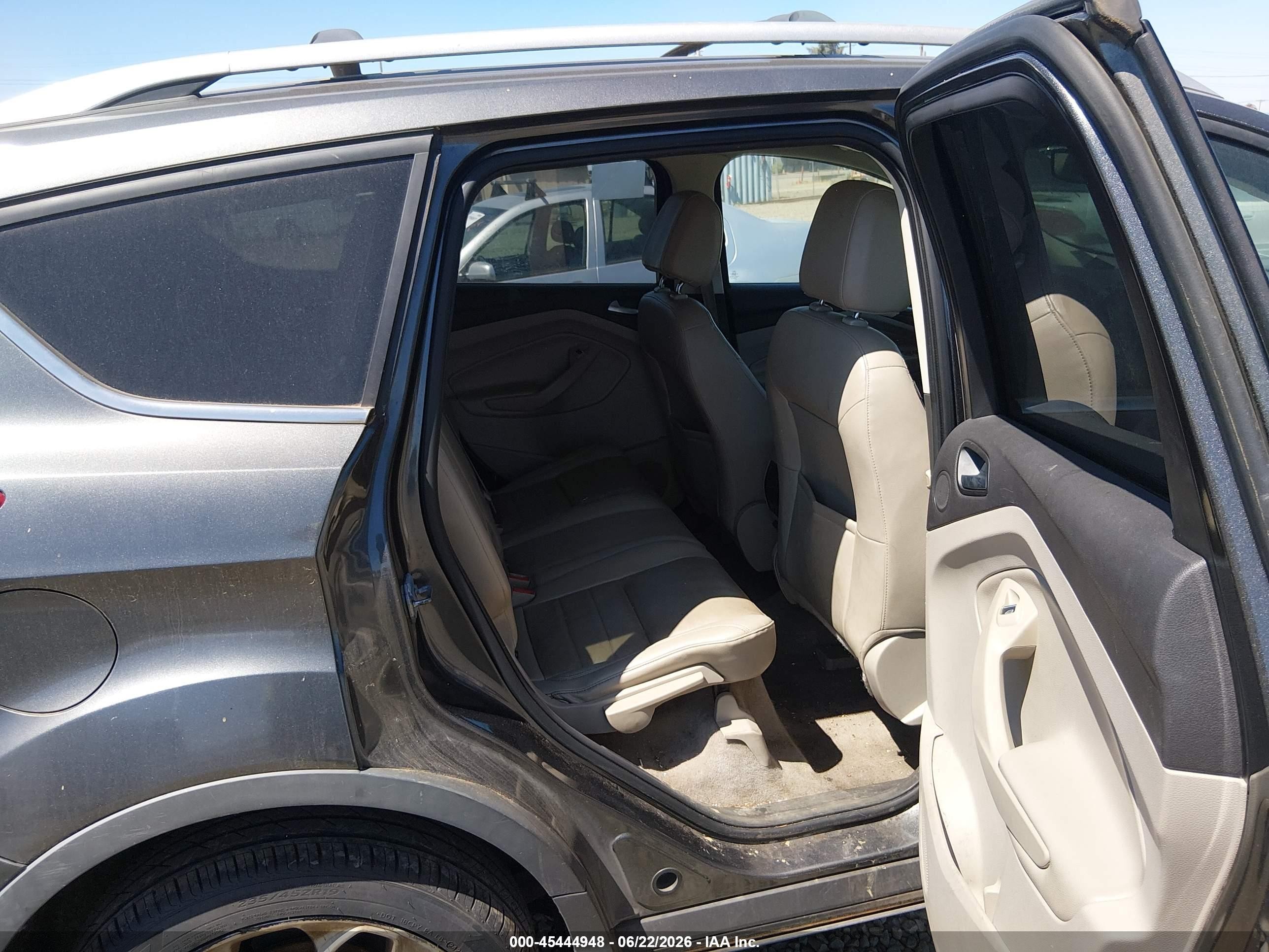 2015 Ford Escape Titanium Gray vin: 1FMCU9J94FUB49933