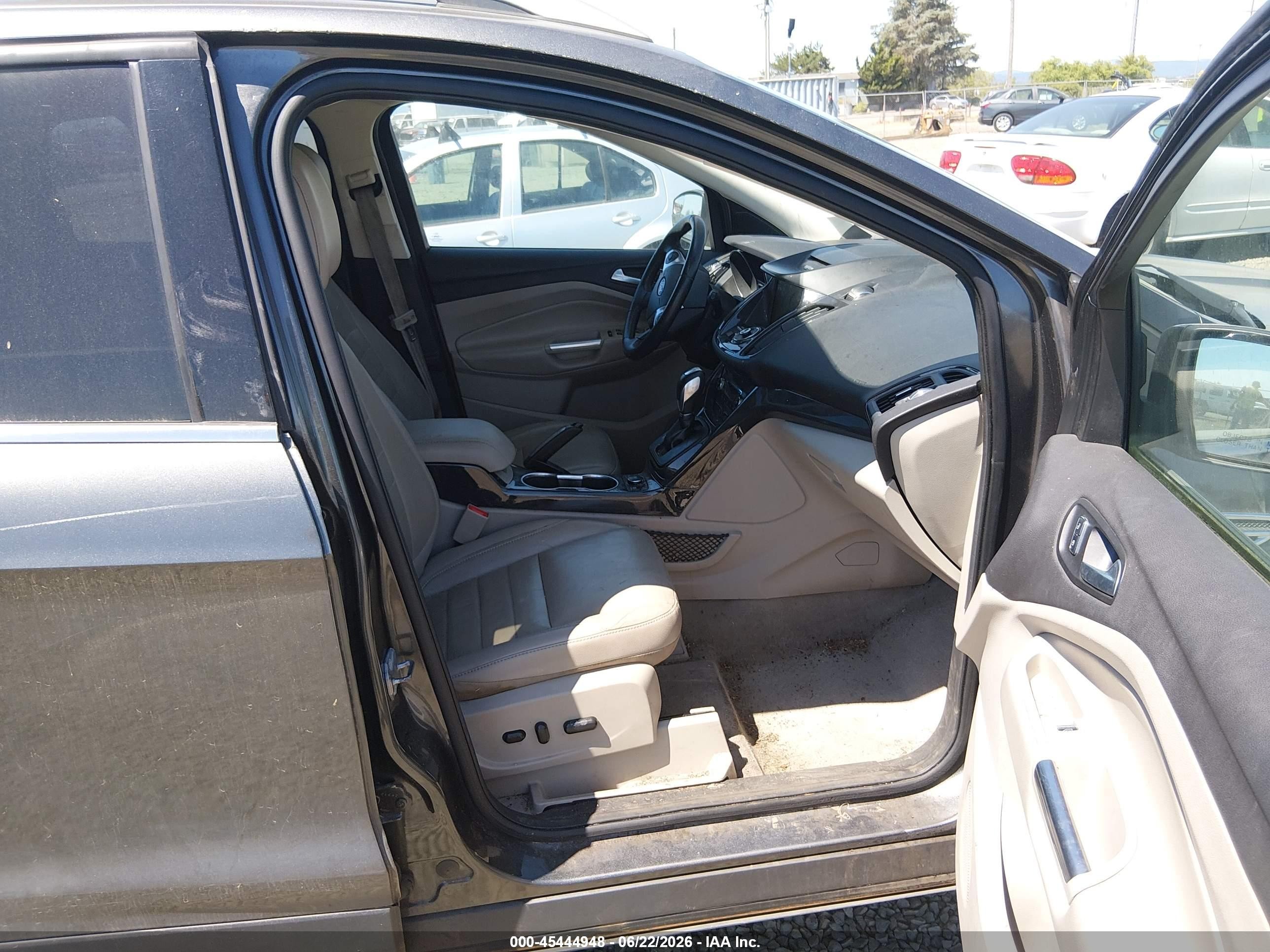 2015 Ford Escape Titanium Gray vin: 1FMCU9J94FUB49933