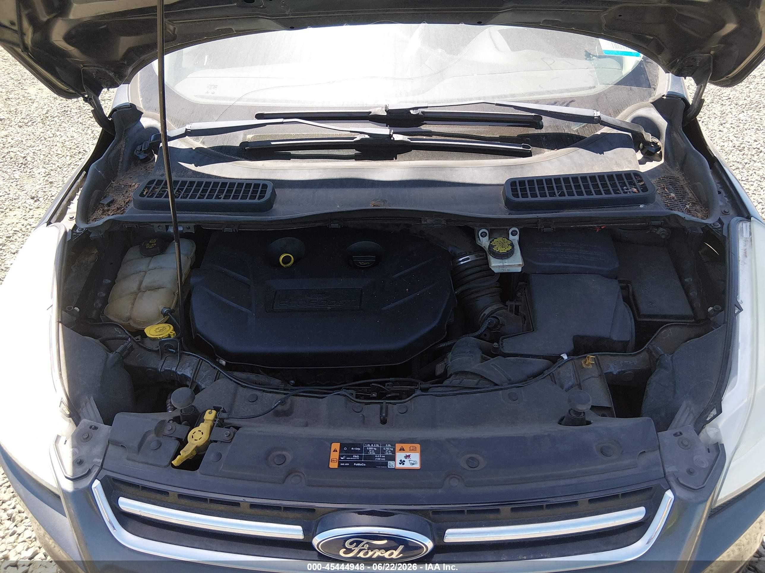 2015 Ford Escape Titanium Gray vin: 1FMCU9J94FUB49933