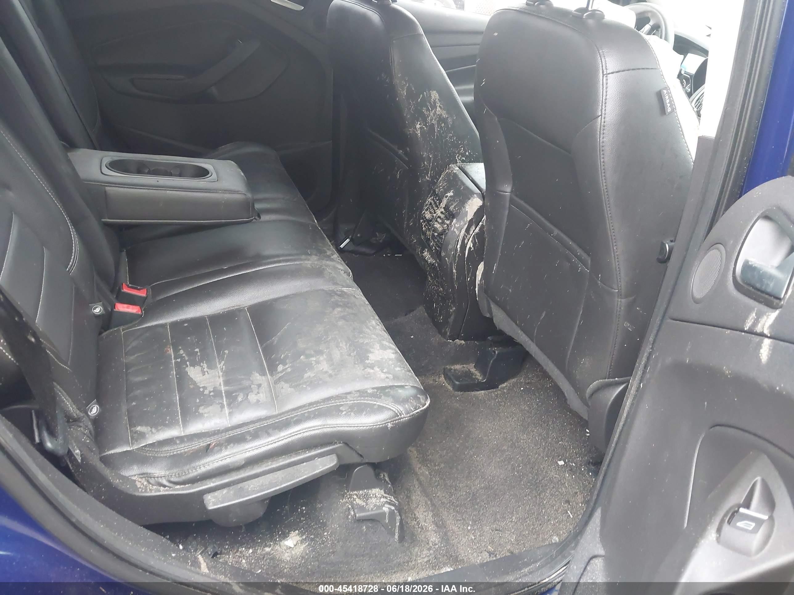 2015 Ford Escape Titanium Blue vin: 1FMCU9J94FUB86206