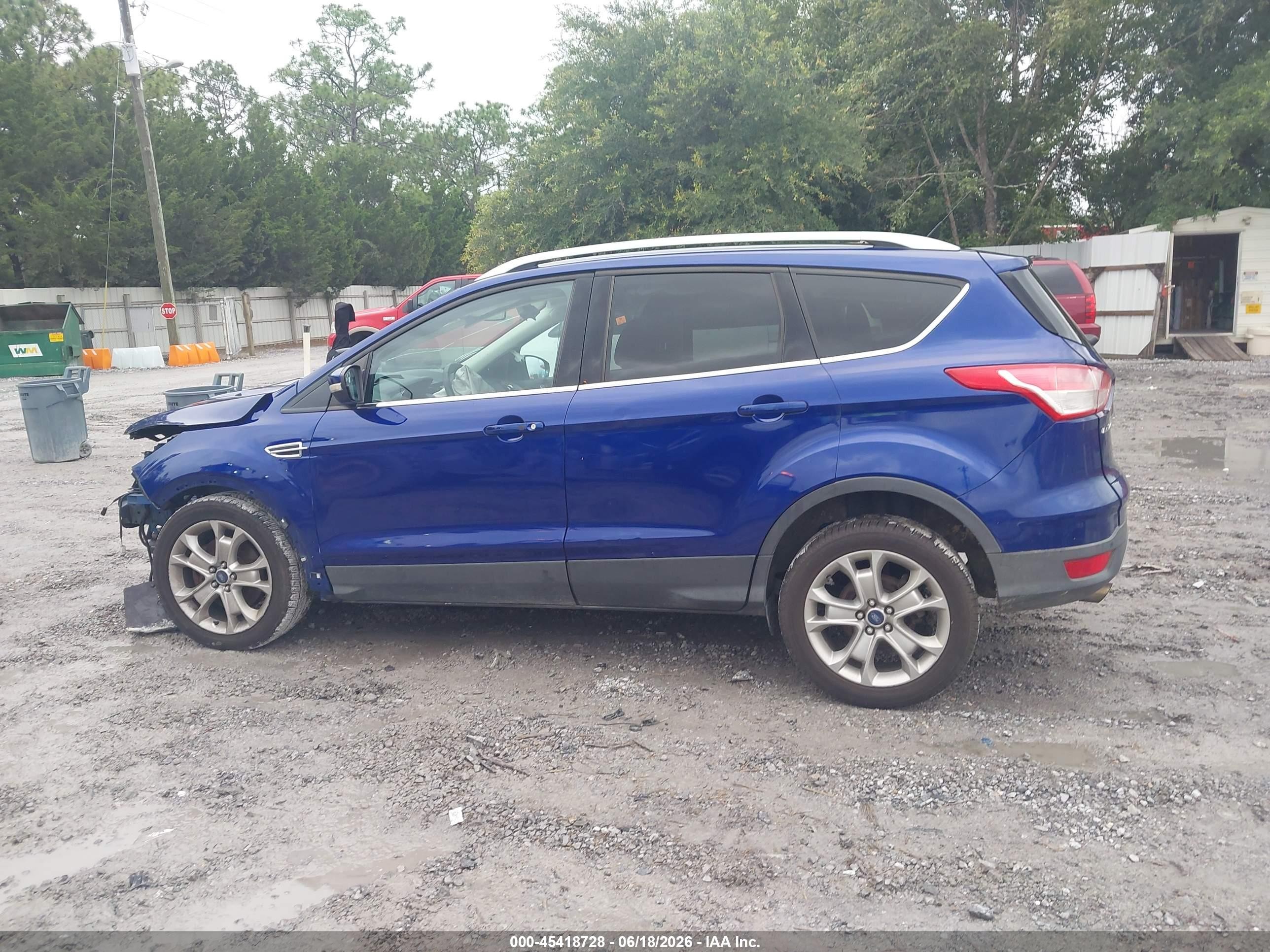 2015 Ford Escape Titanium Blue vin: 1FMCU9J94FUB86206