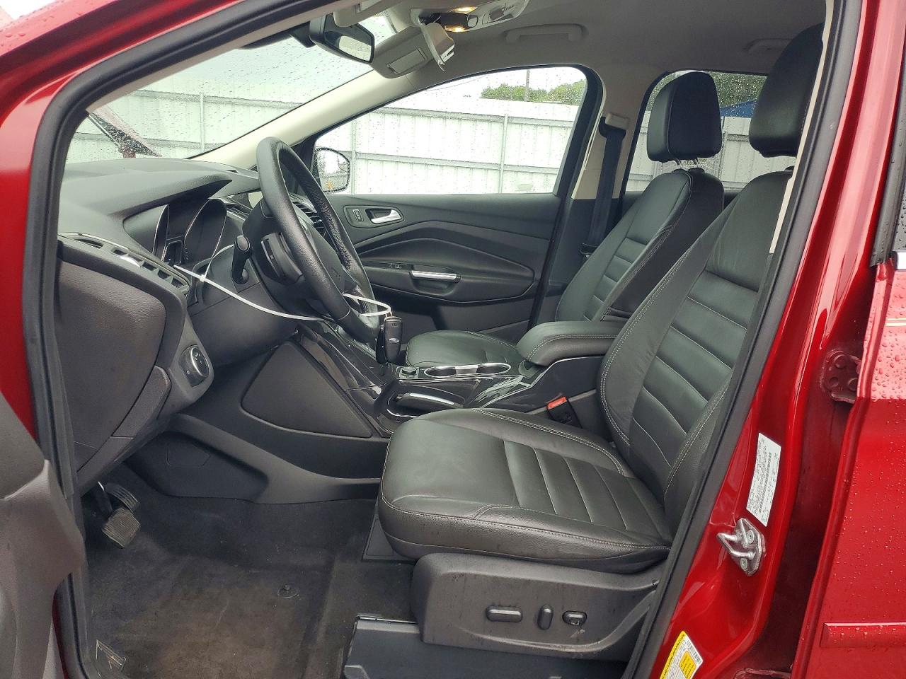 2015 Ford Escape Titanium Red vin: 1FMCU9J94FUC57307