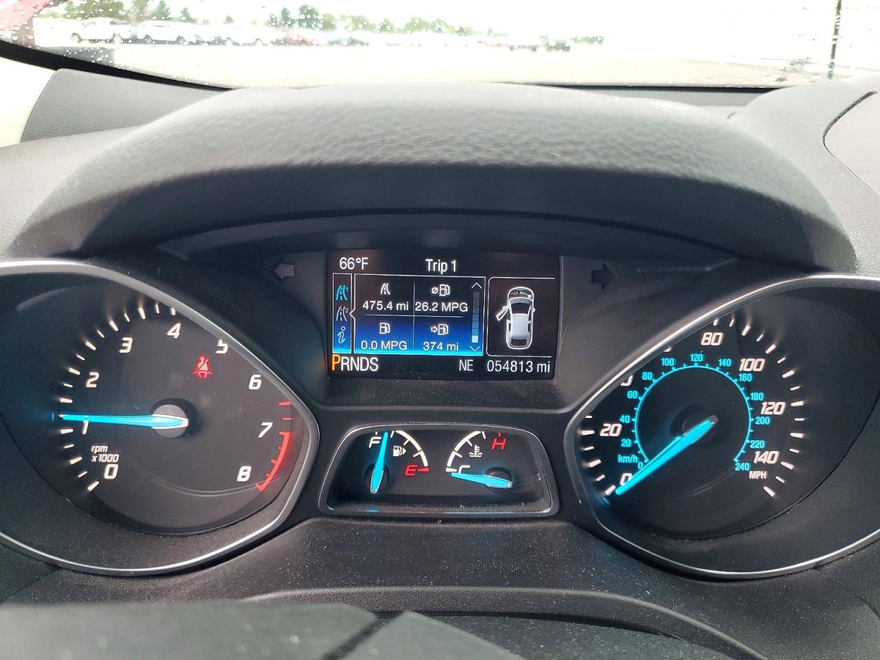 2015 Ford Escape Titanium Red vin: 1FMCU9J94FUC57307