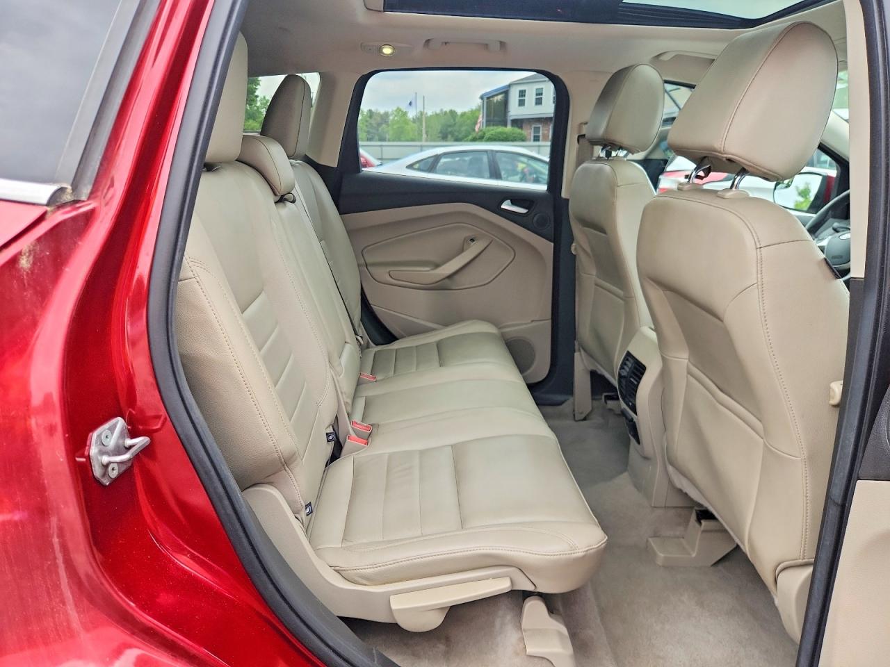2015 Ford Escape Titanium Red vin: 1FMCU9J94FUC82305